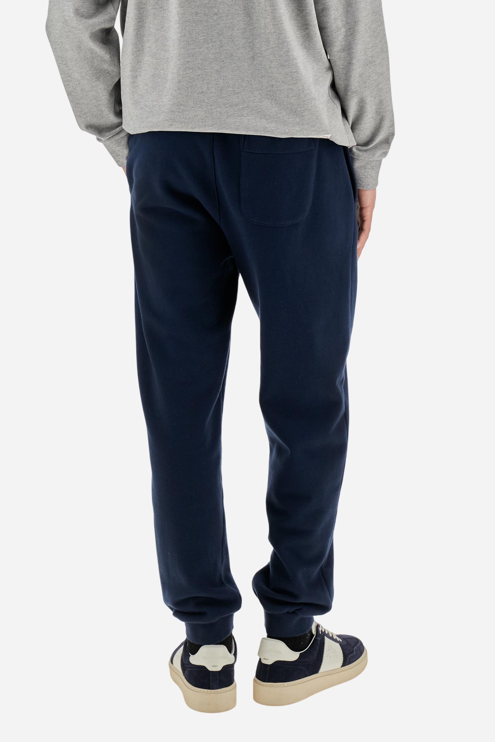 Men’s jogging pants in brushed cotton - Banyell