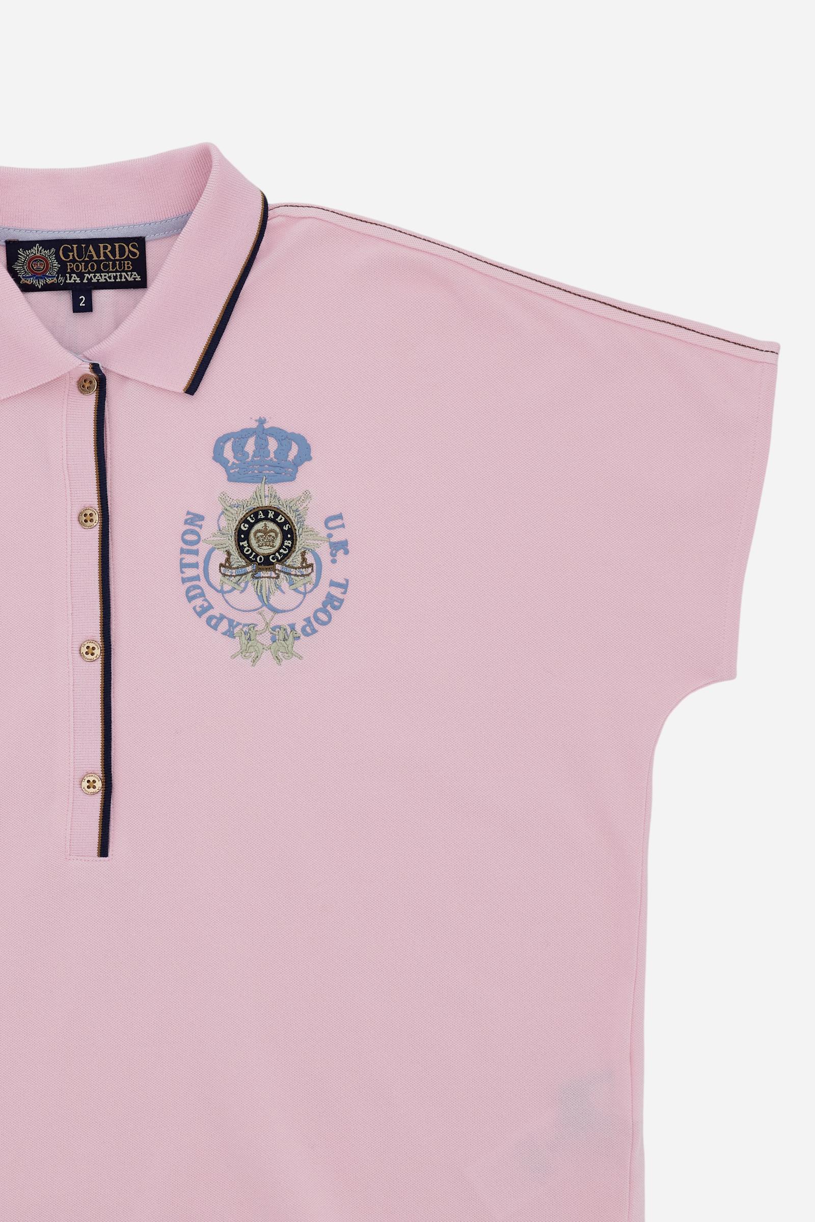 Polo donna in piquet stretch Guards Polo Club - Corazon