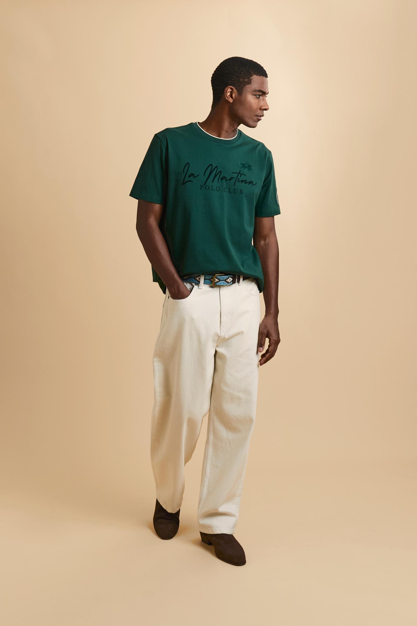 T-shirt homme en jersey épais « Polo Club » – Clodoveo