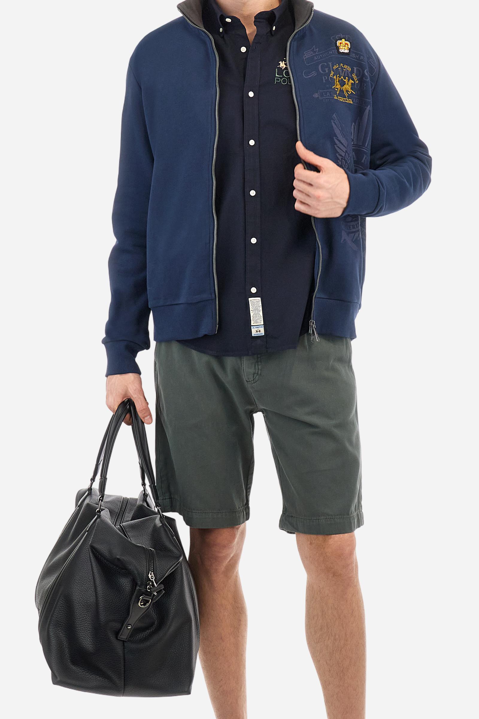 Guards sweatshirt in French terry cotton with regular fit - Adelmo