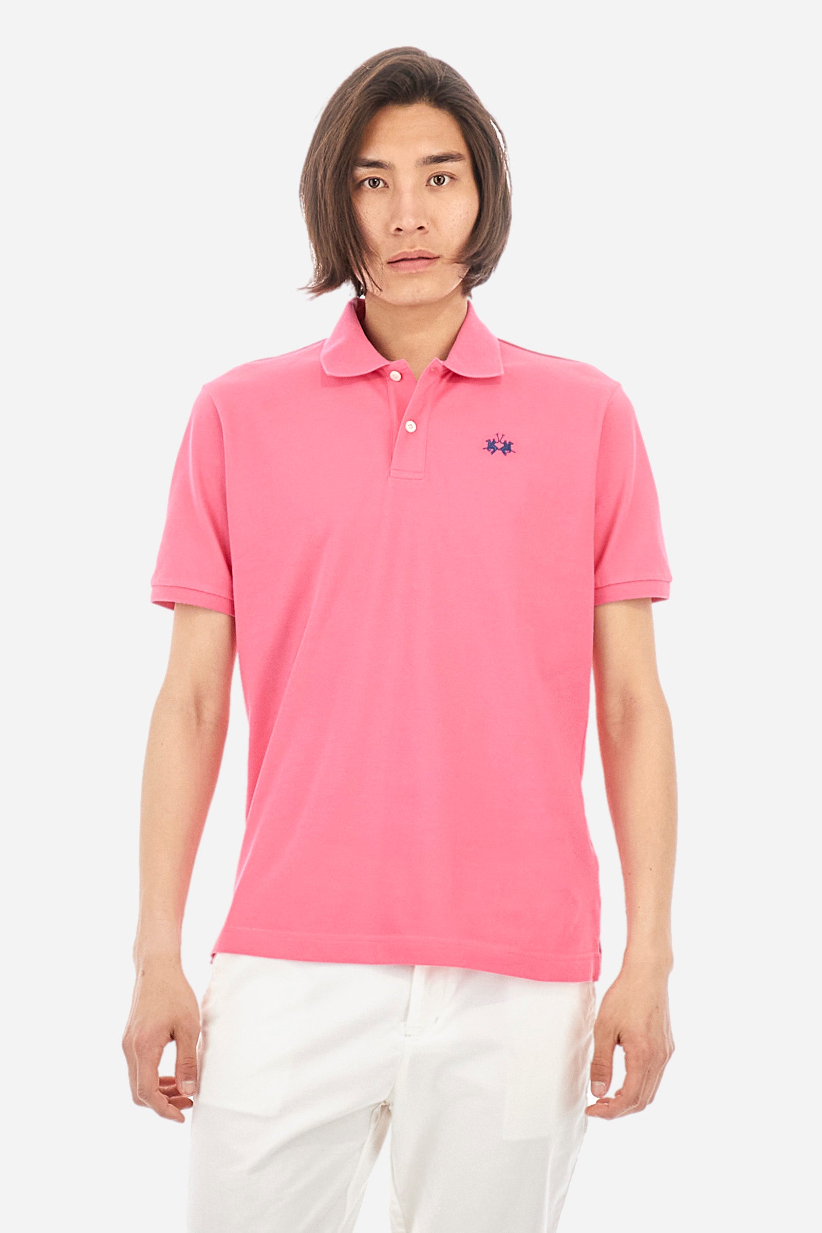 Kurzarm-Poloshirt mit geradem Schnitt für Herren - Tex | La Martina 