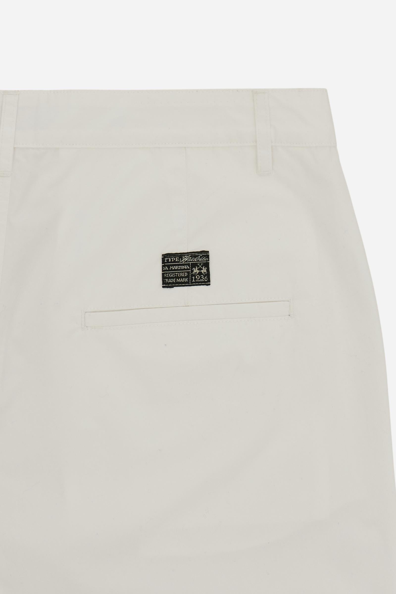 Men’s cotton poplin bermuda shorts - Christian
