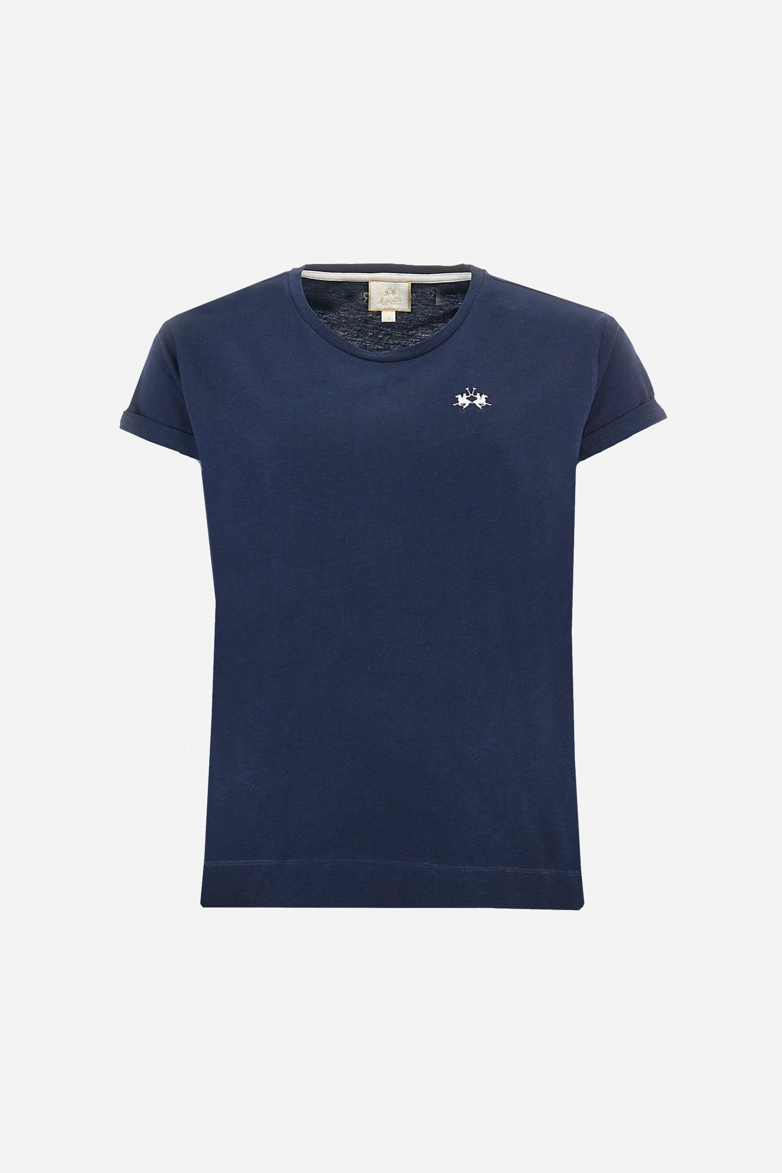 Women’s T-shirt with Polo Crew embroidery - Agar