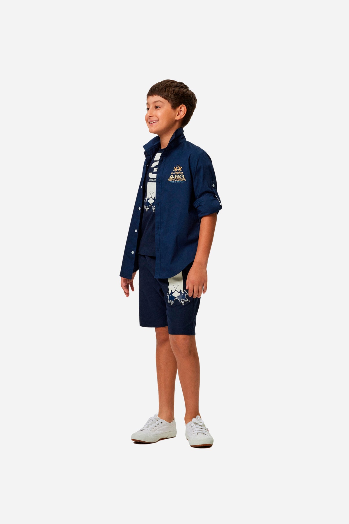 Chemise La Martina Pour Enfant - Taille 4 Ans - Occasion En Très Bon état