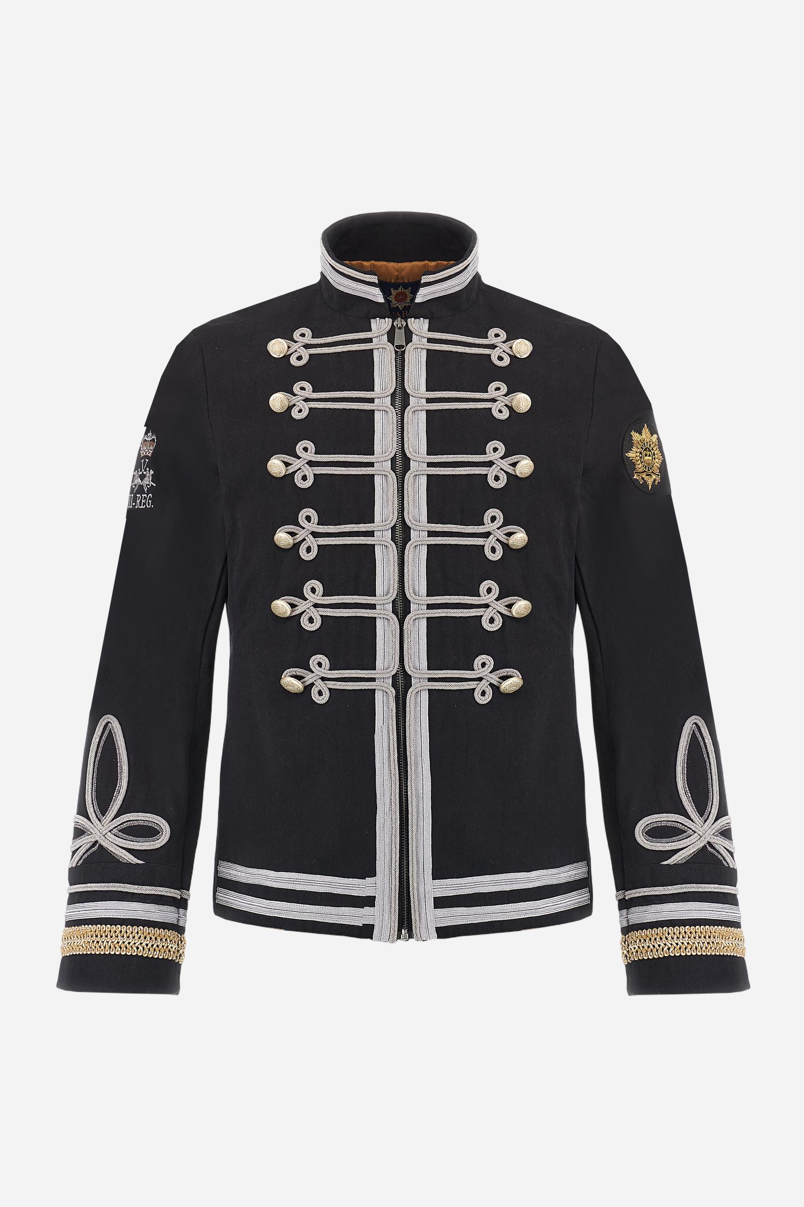 Men's full-zip cotton jacket from the Guards line - Briar