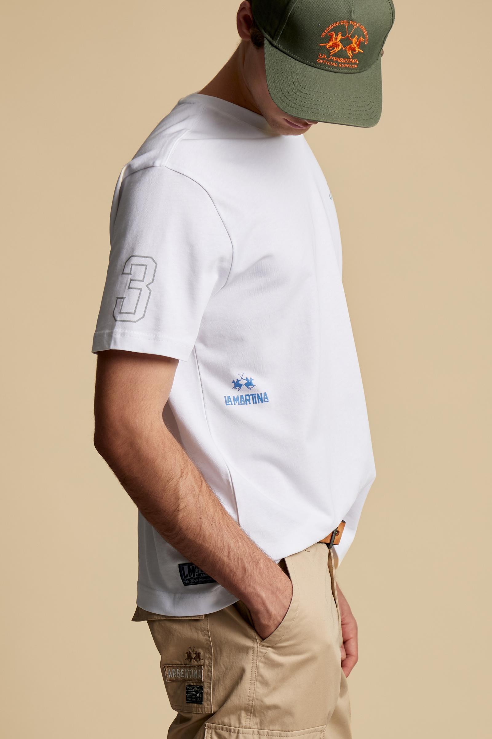 T-shirt homme col rond en jersey de coton Elite Polo – Ciceron