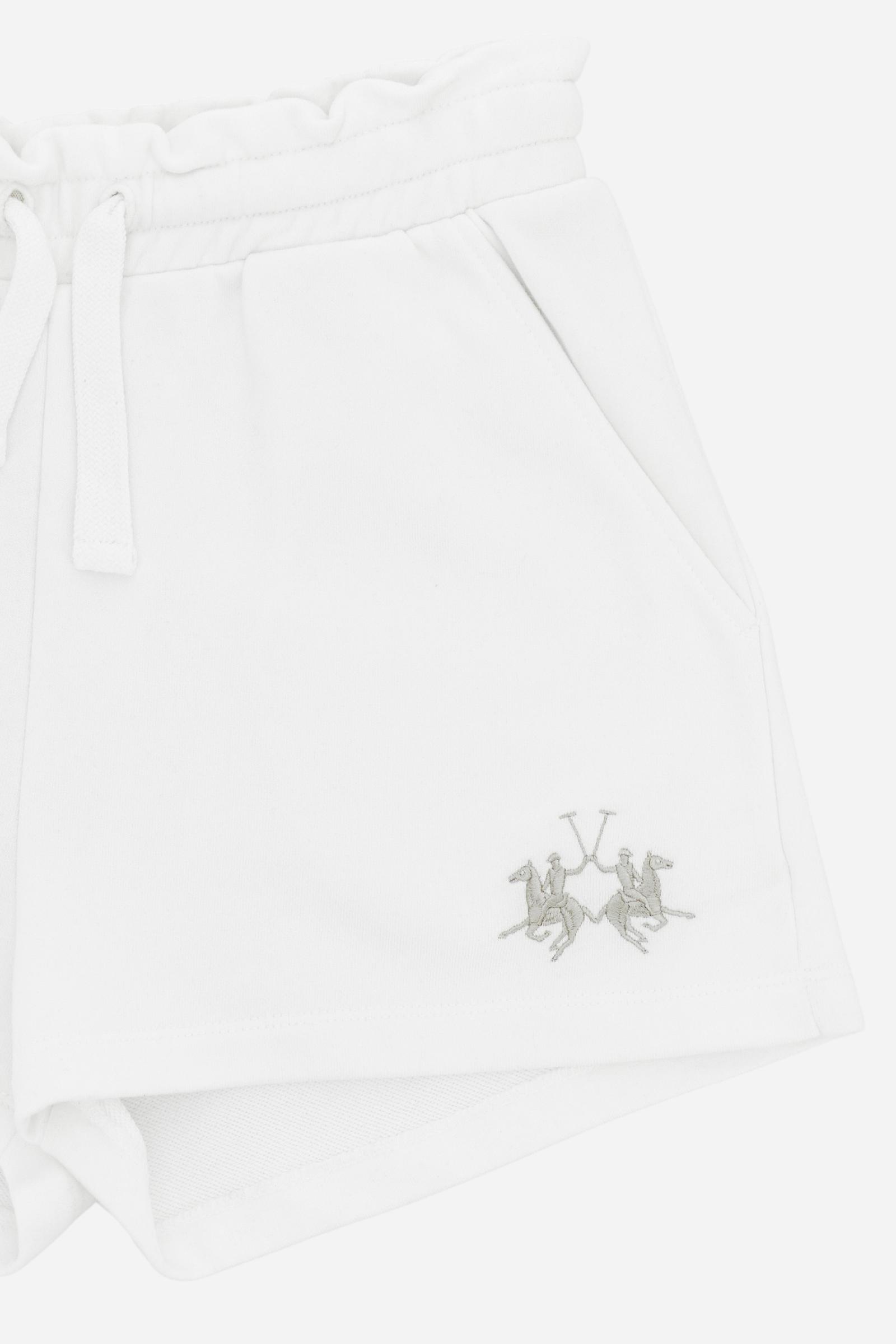 Women’s cotton fleece Bermuda shorts – Carla