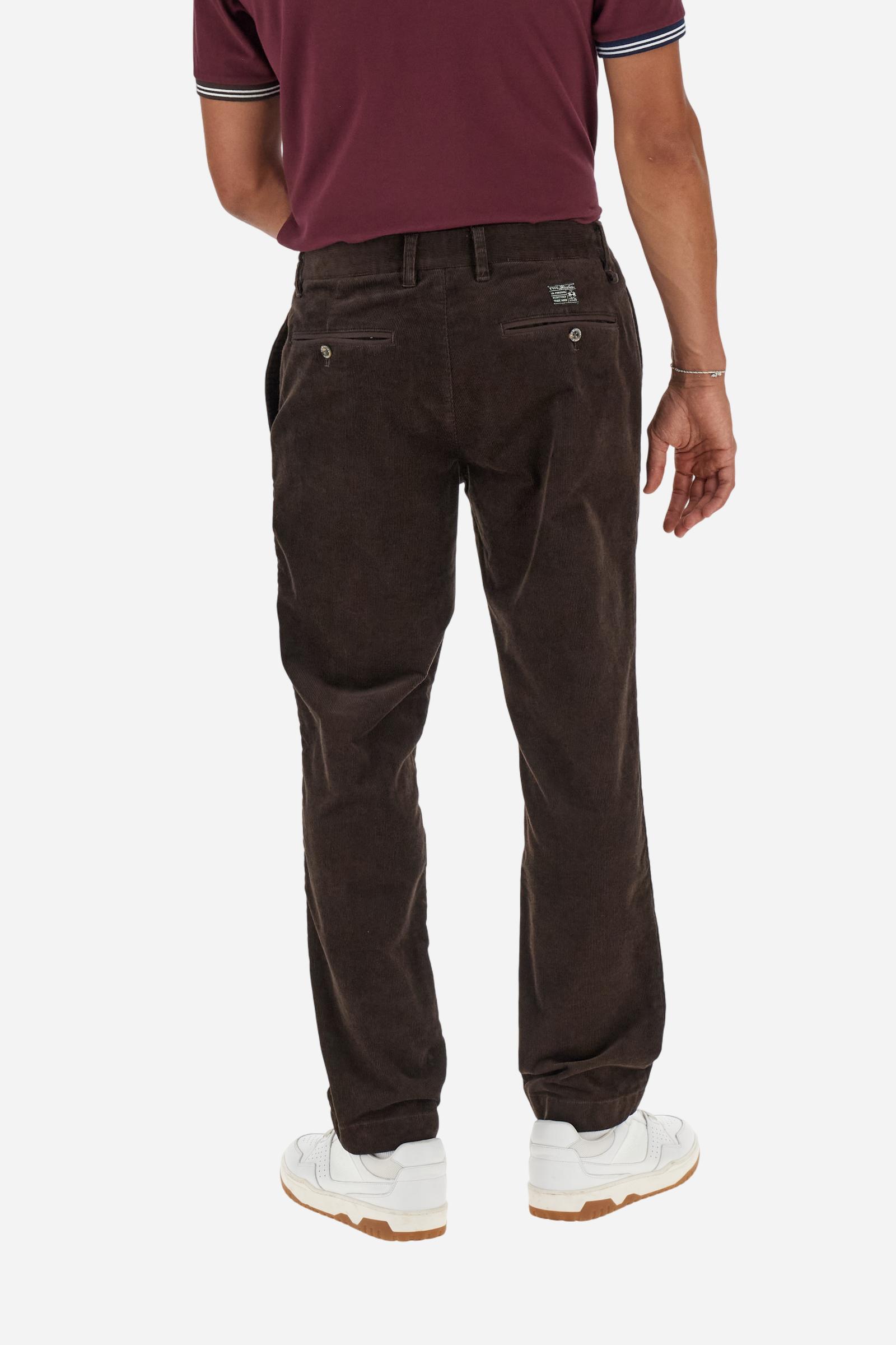 Men’s corduroy chino trousers - Bronte