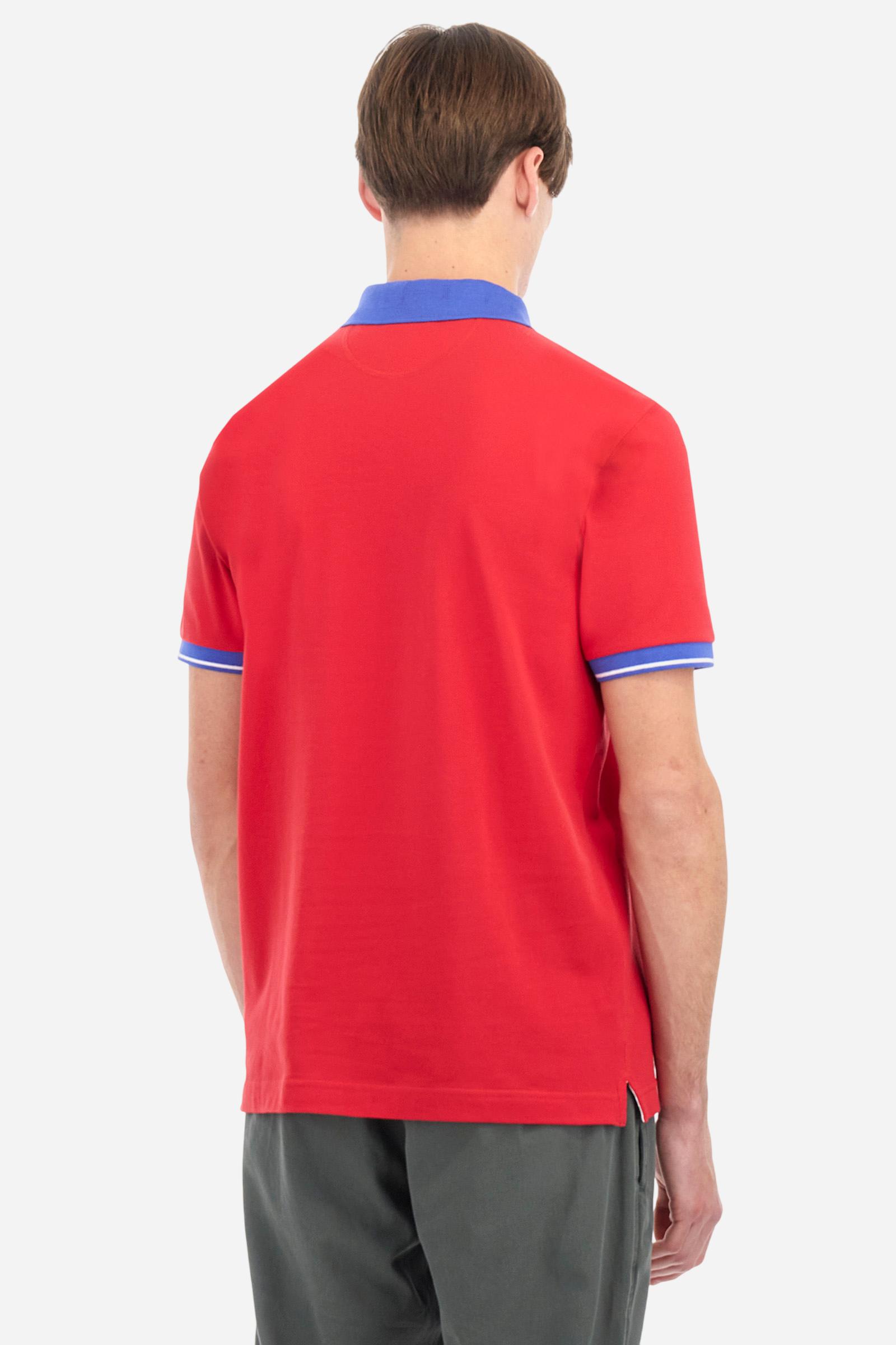 Slim fit cotton piqué polo shirt - Trixie