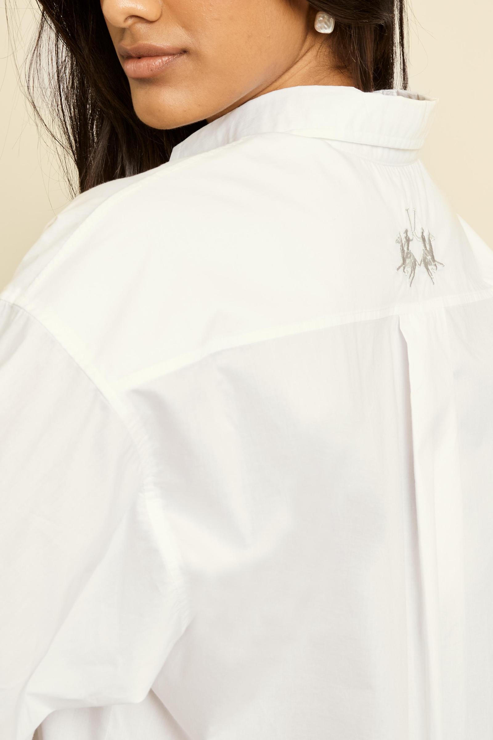 Women’s oversized cotton poplin shirt – Clara