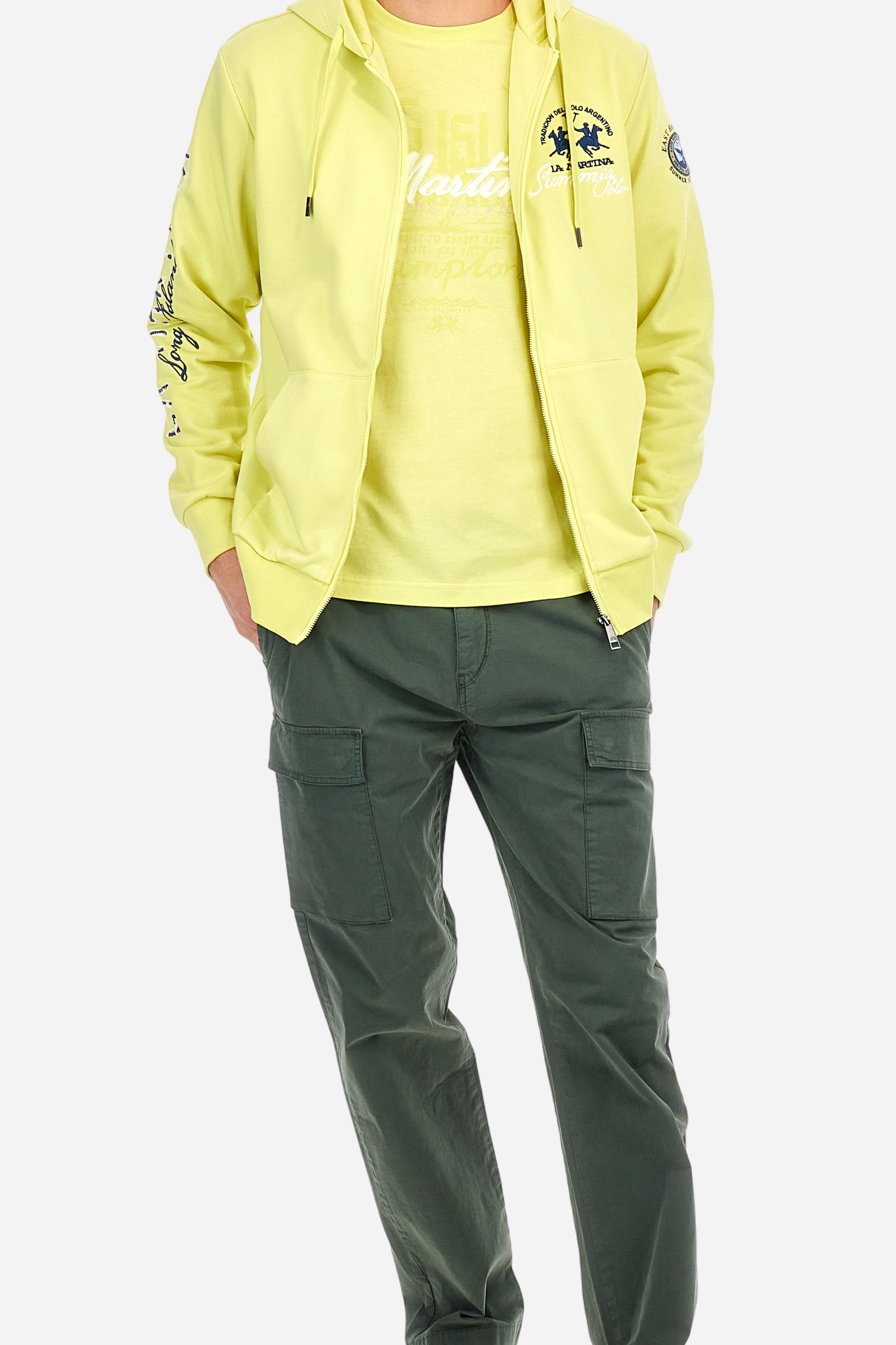 T-Shirt aus Baumwolljersey in normaler Passform – Amor