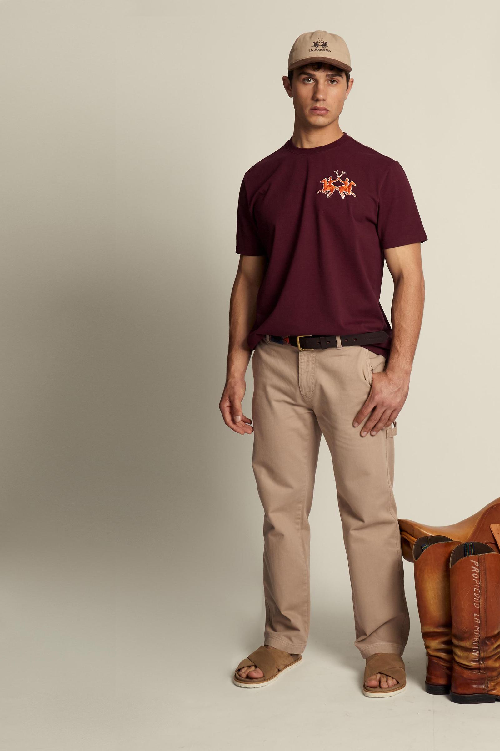 Men’s heavy jersey T-shirt 3D logo - Cornell