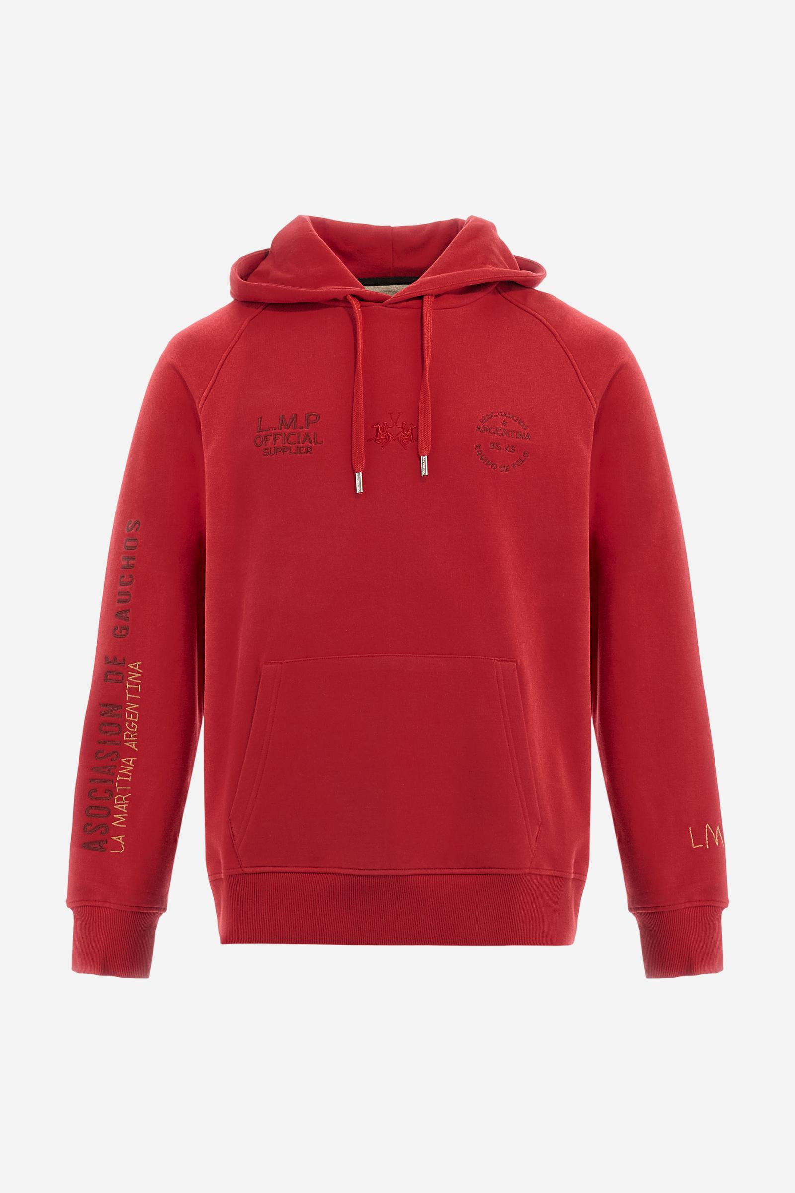 Hoodie in french terry - Buck