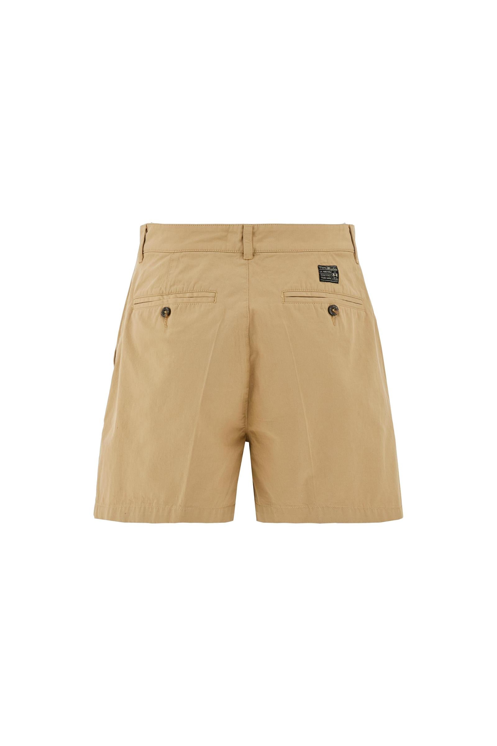 Women’s cotton twill Bermuda shorts – Cecilia