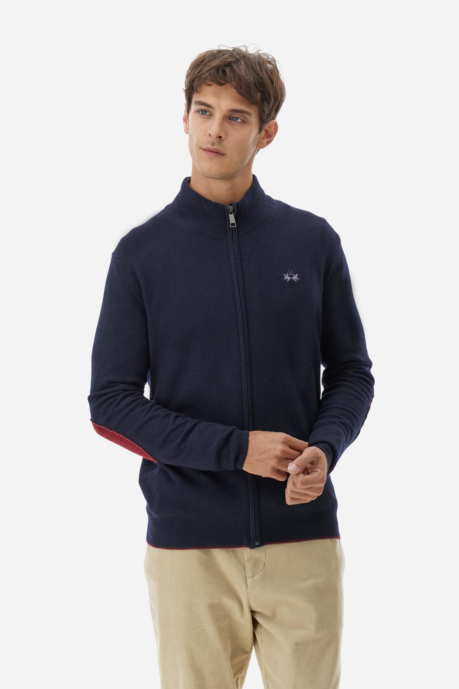 Jersey hombre lana con cremallera - Brauwin