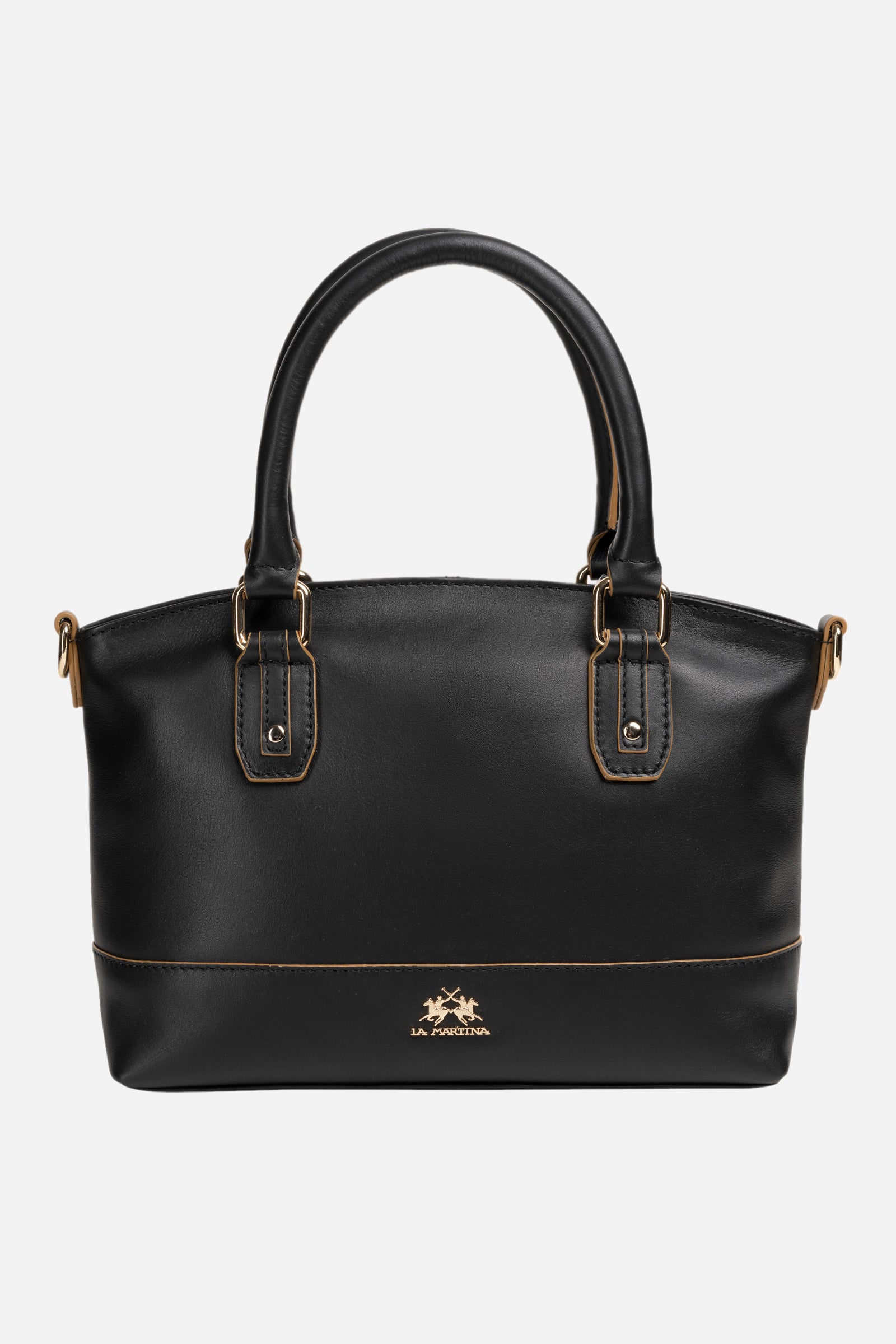 Borsa a mano grande in pelle Camila La Martina - Main Image