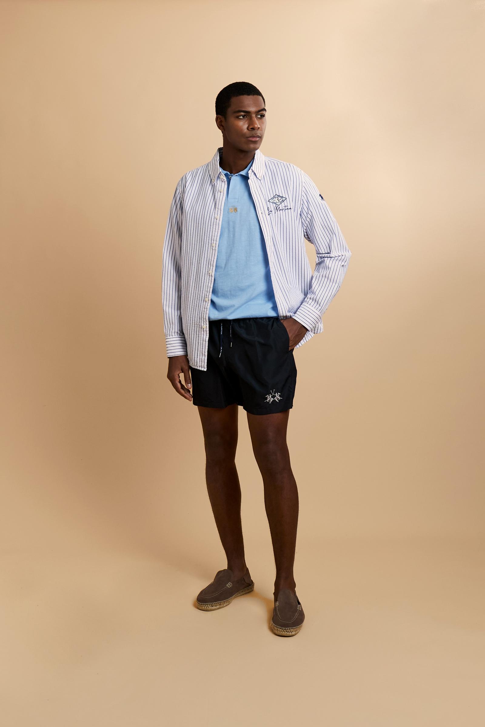 Men’s solid nylon swim shorts - Chuck