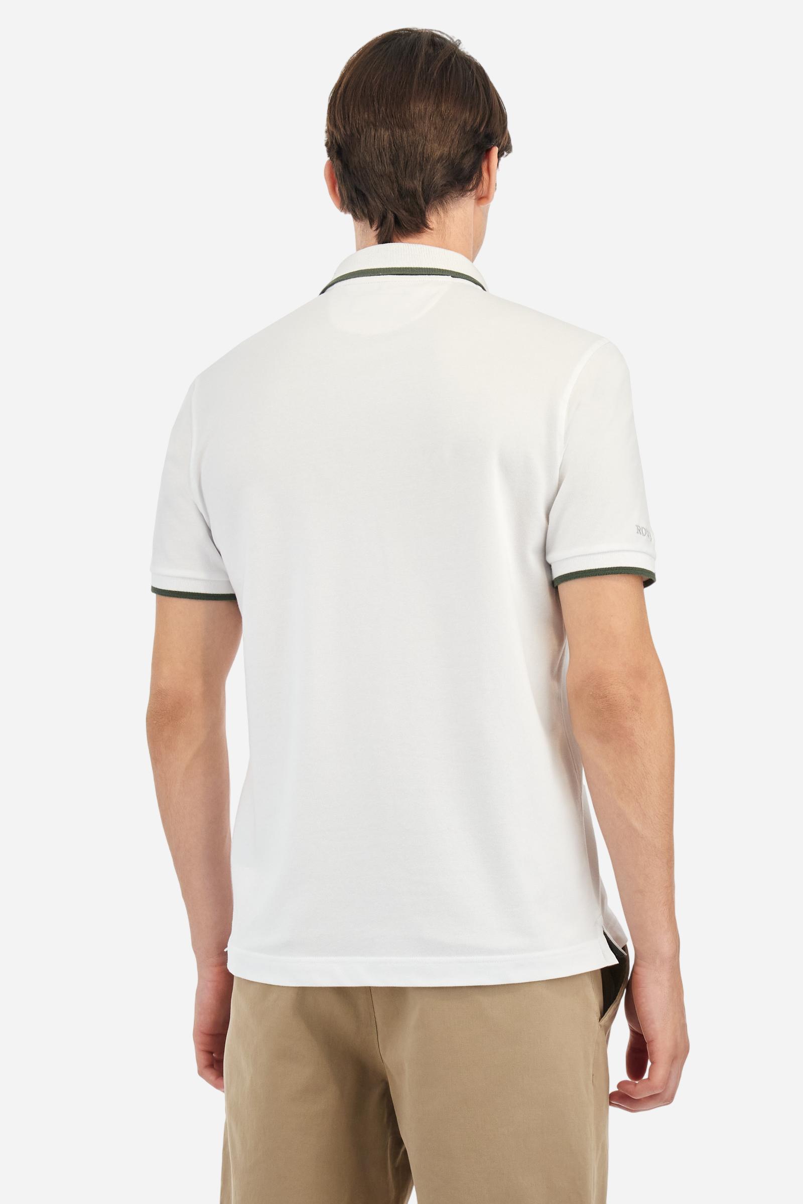 Guards polo shirt in piqué cotton in regular fit - Anfione