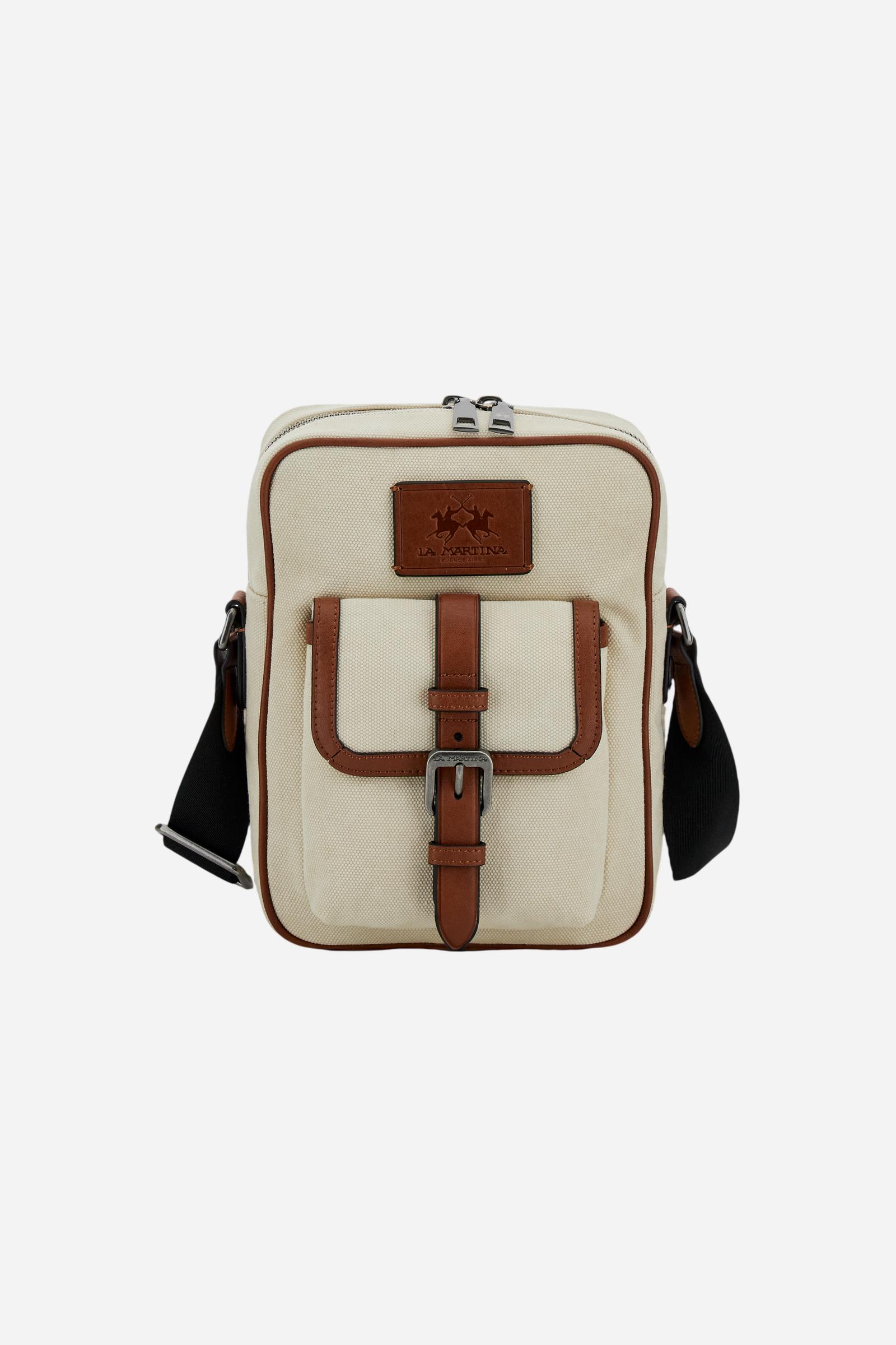 Men’s washed canvas crossbody pouch – Wonderlust Purse