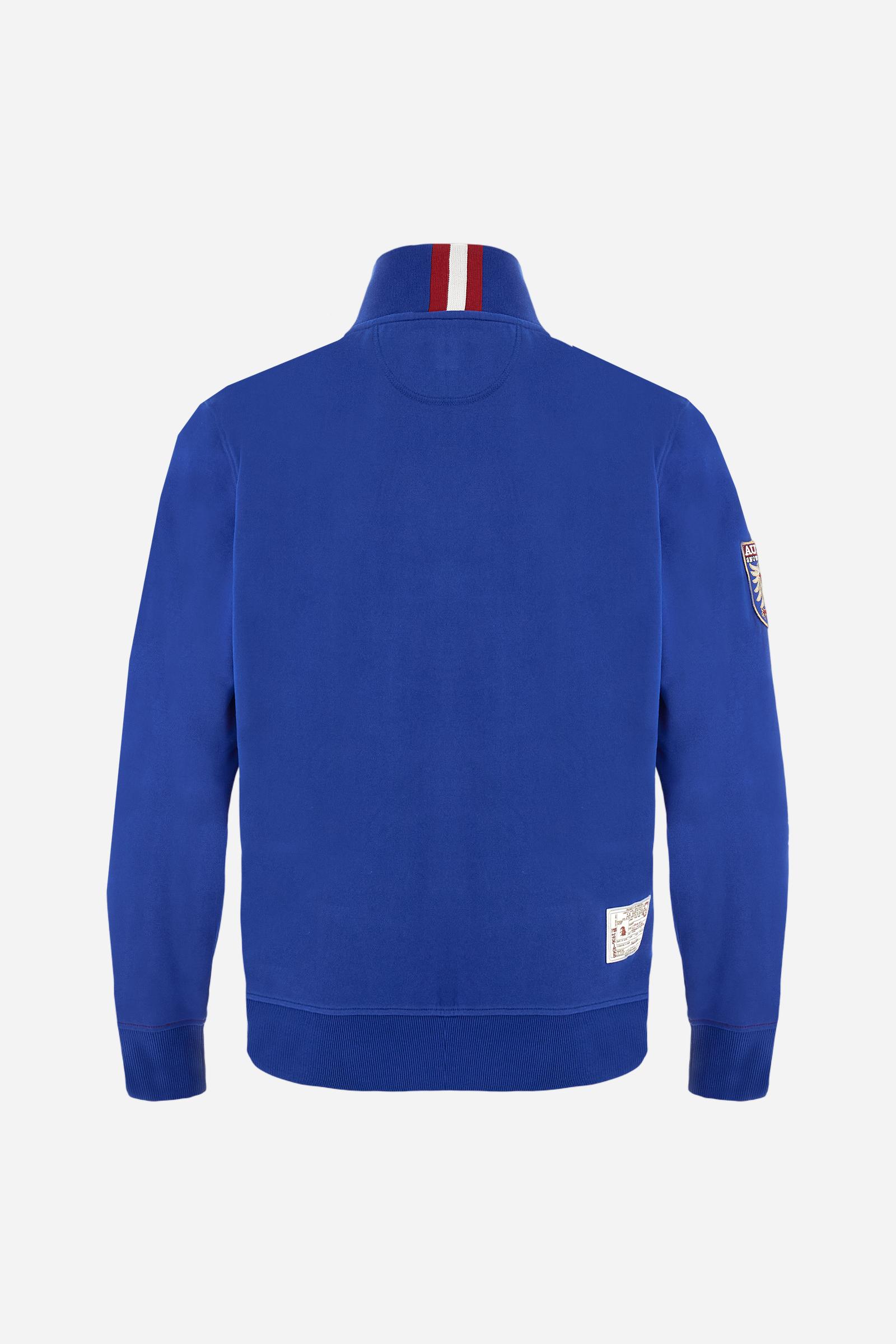 Sweat homme col montant zippé - Boris