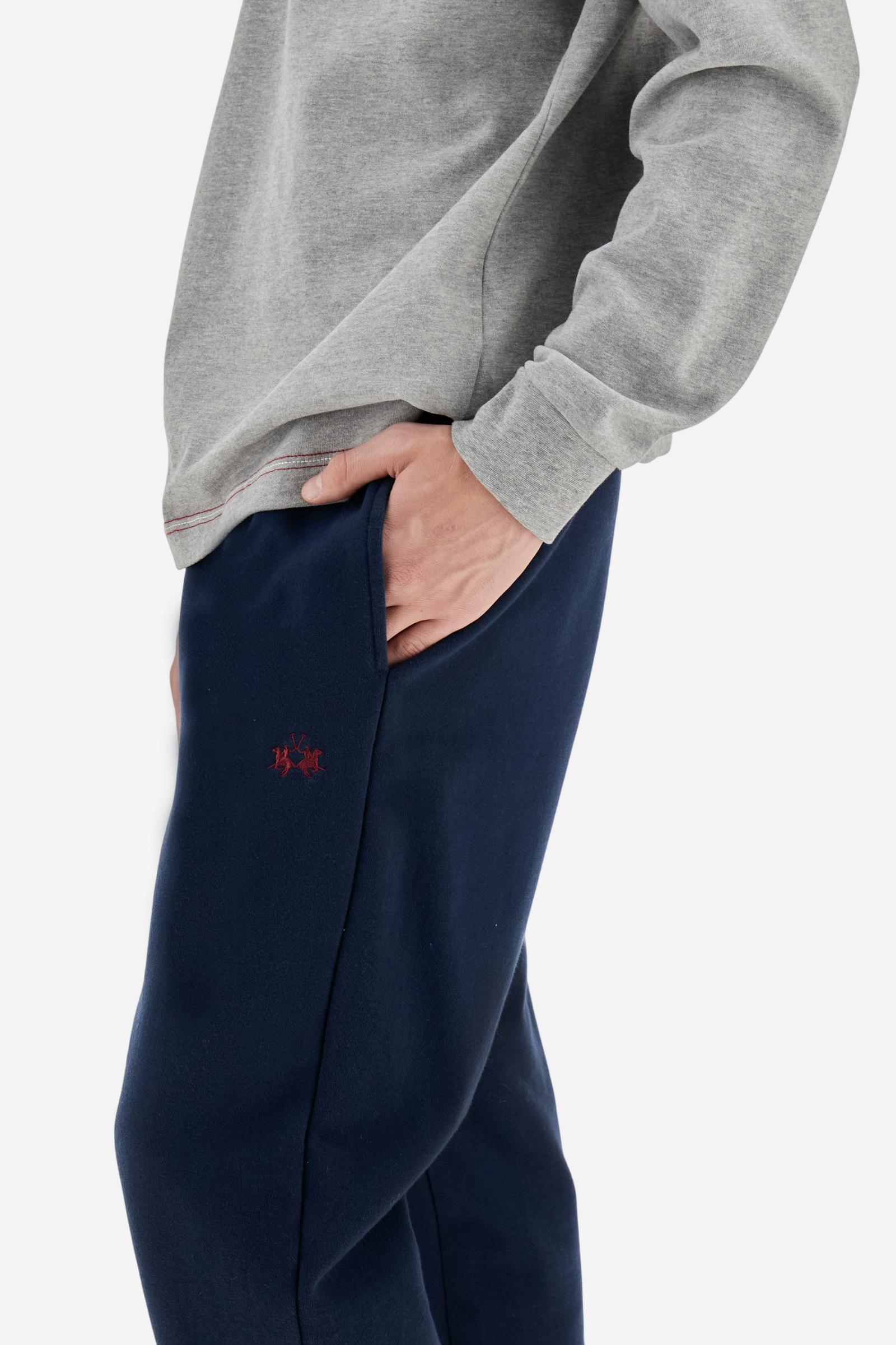 Men’s jogging pants in brushed cotton - Banyell