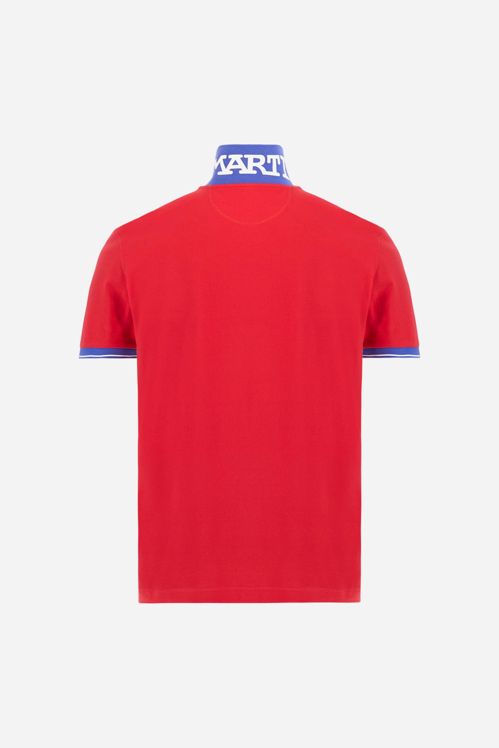 Slim fit cotton piqué polo shirt - Trixie