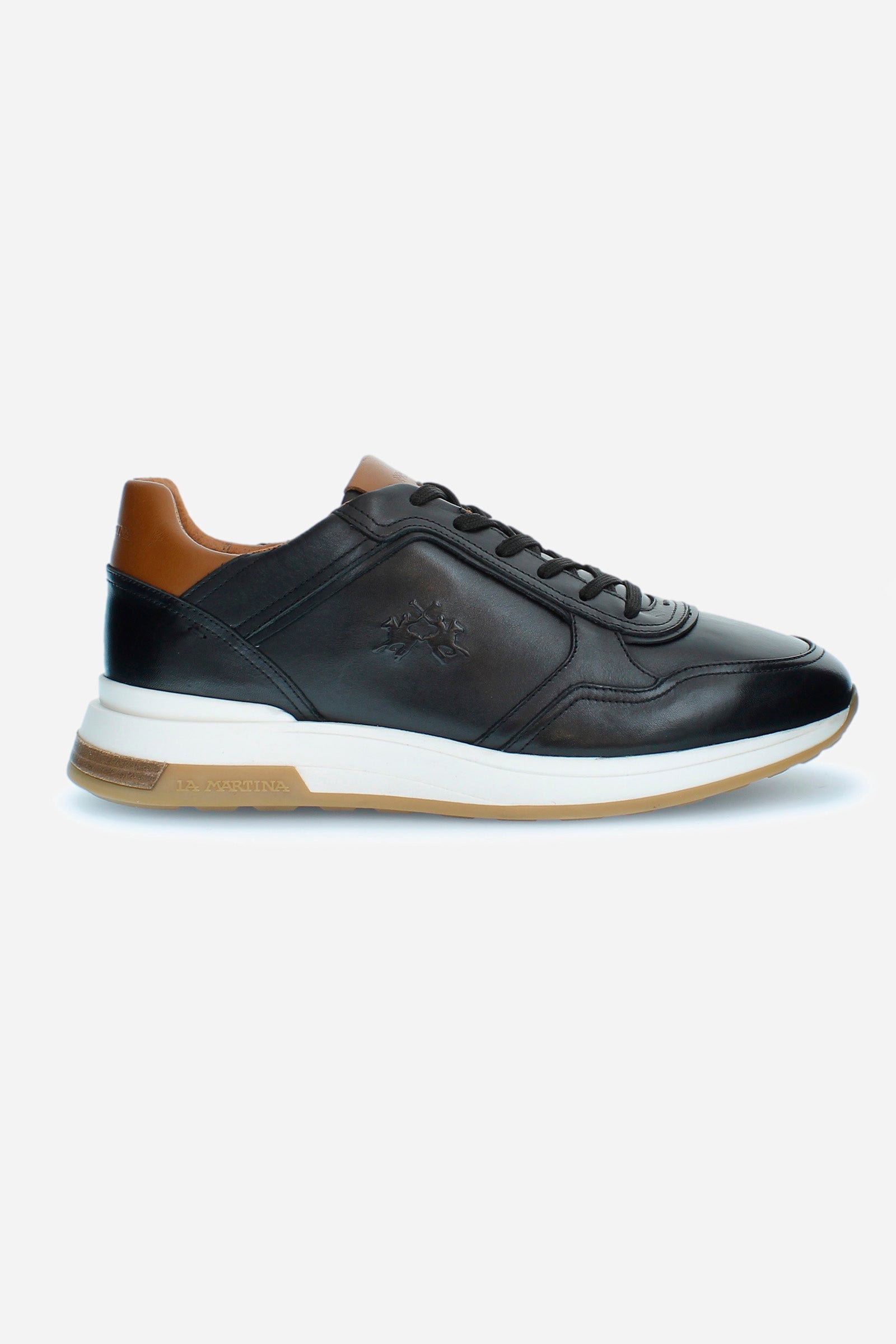 Men's trainers with raised sole La Martina