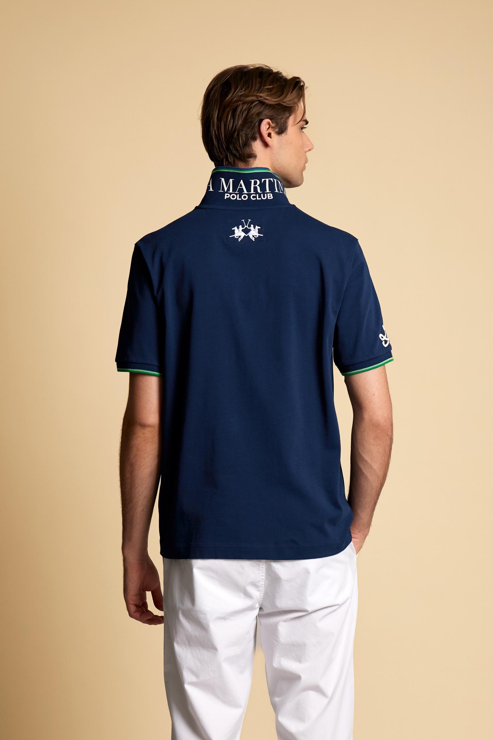 Men’s cotton jersey polo shirt Capri Edition – Cyru