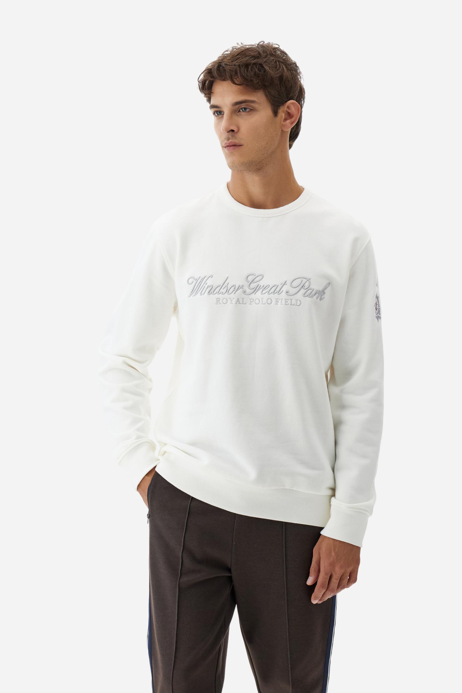 Men’s crew neck sweatshirt Windsor Great Park - Baltasar