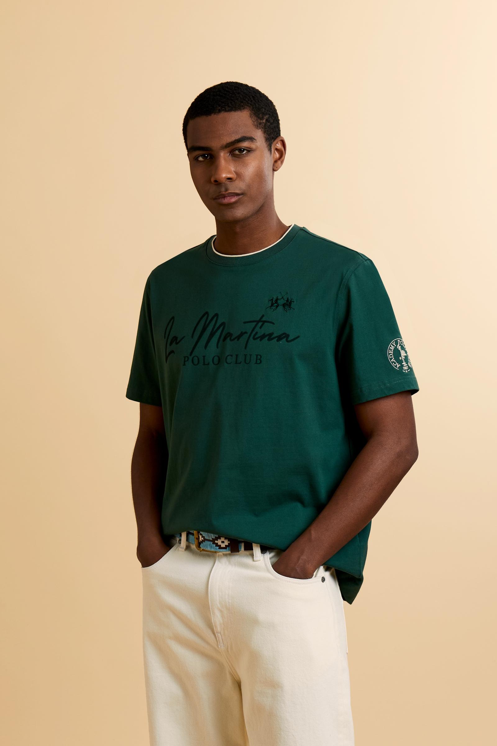 T-shirt homme en jersey épais « Polo Club » – Clodoveo