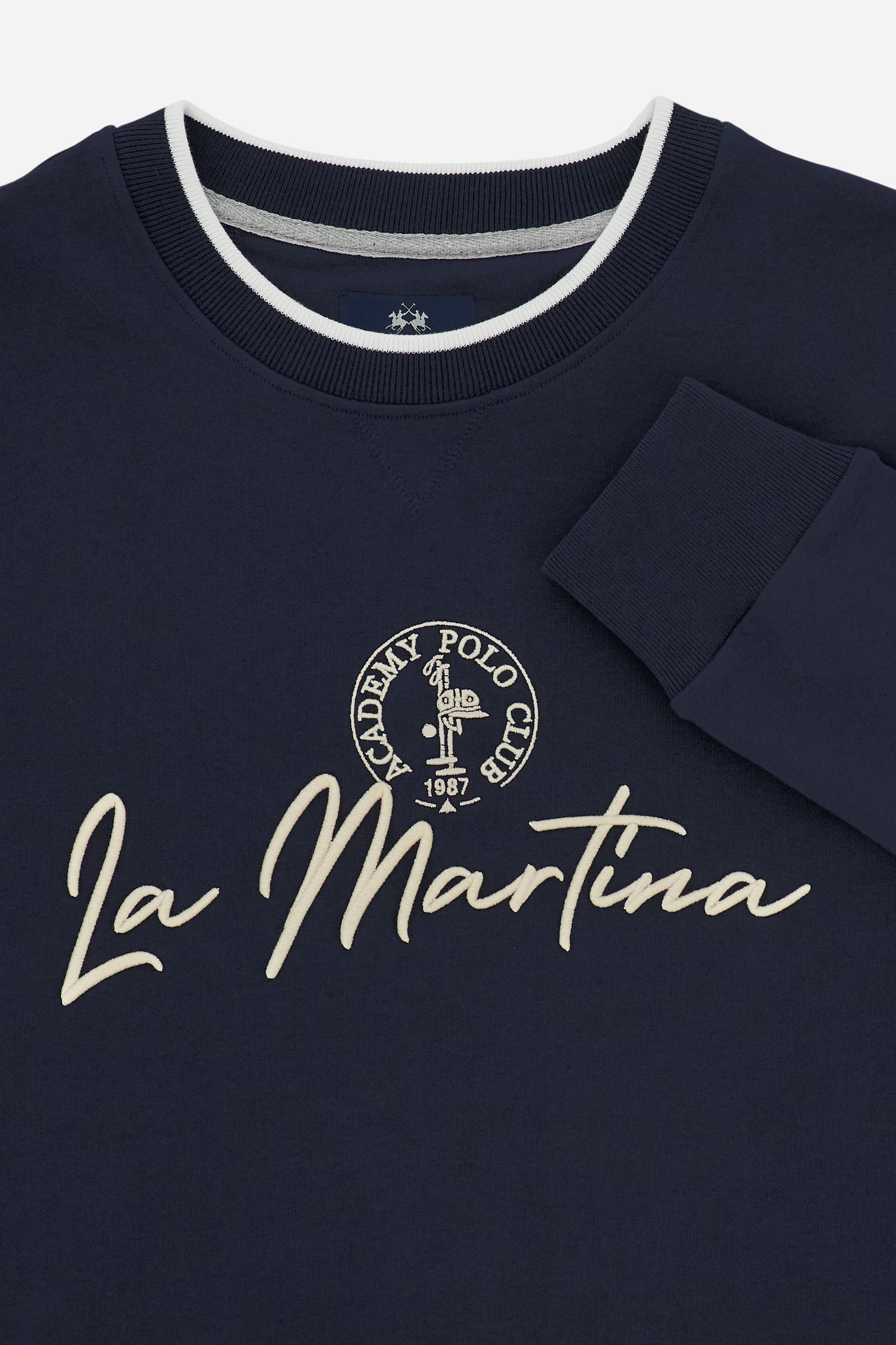 Men’s cotton Academy Polo sweatshirt – Clement