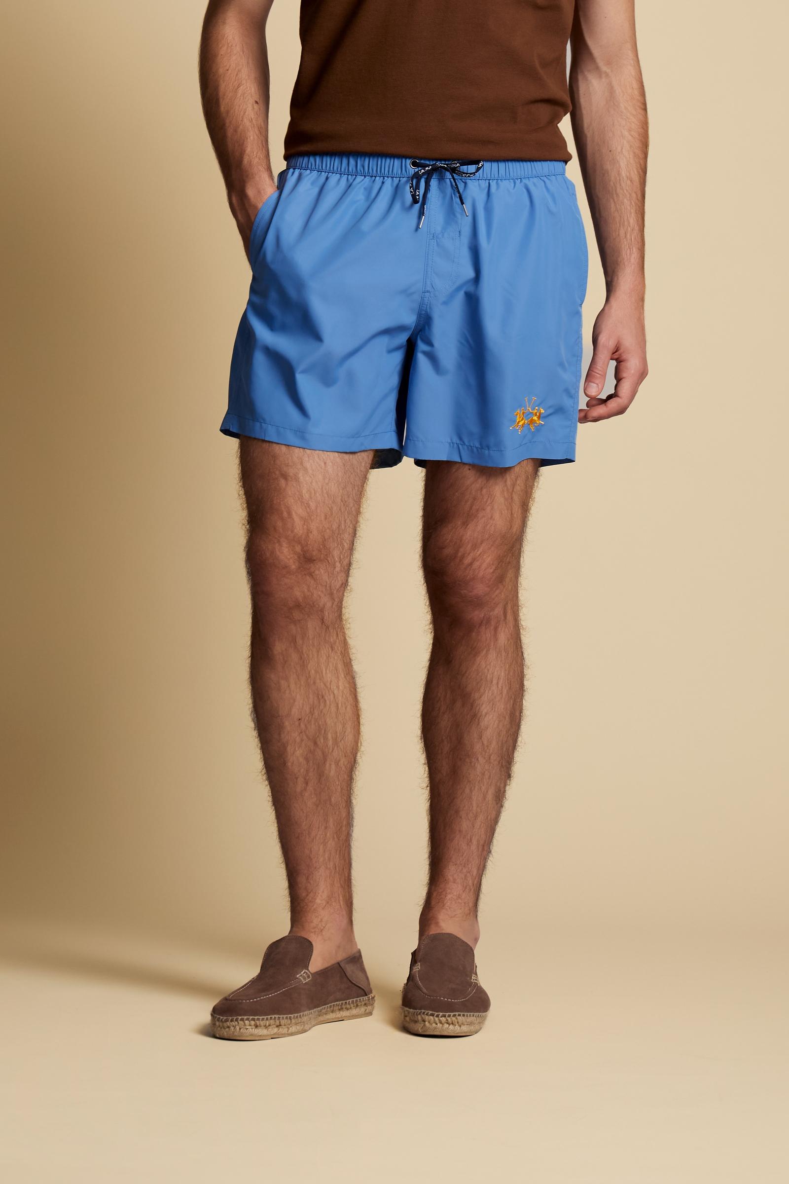 Men’s solid nylon swim shorts - Chuck