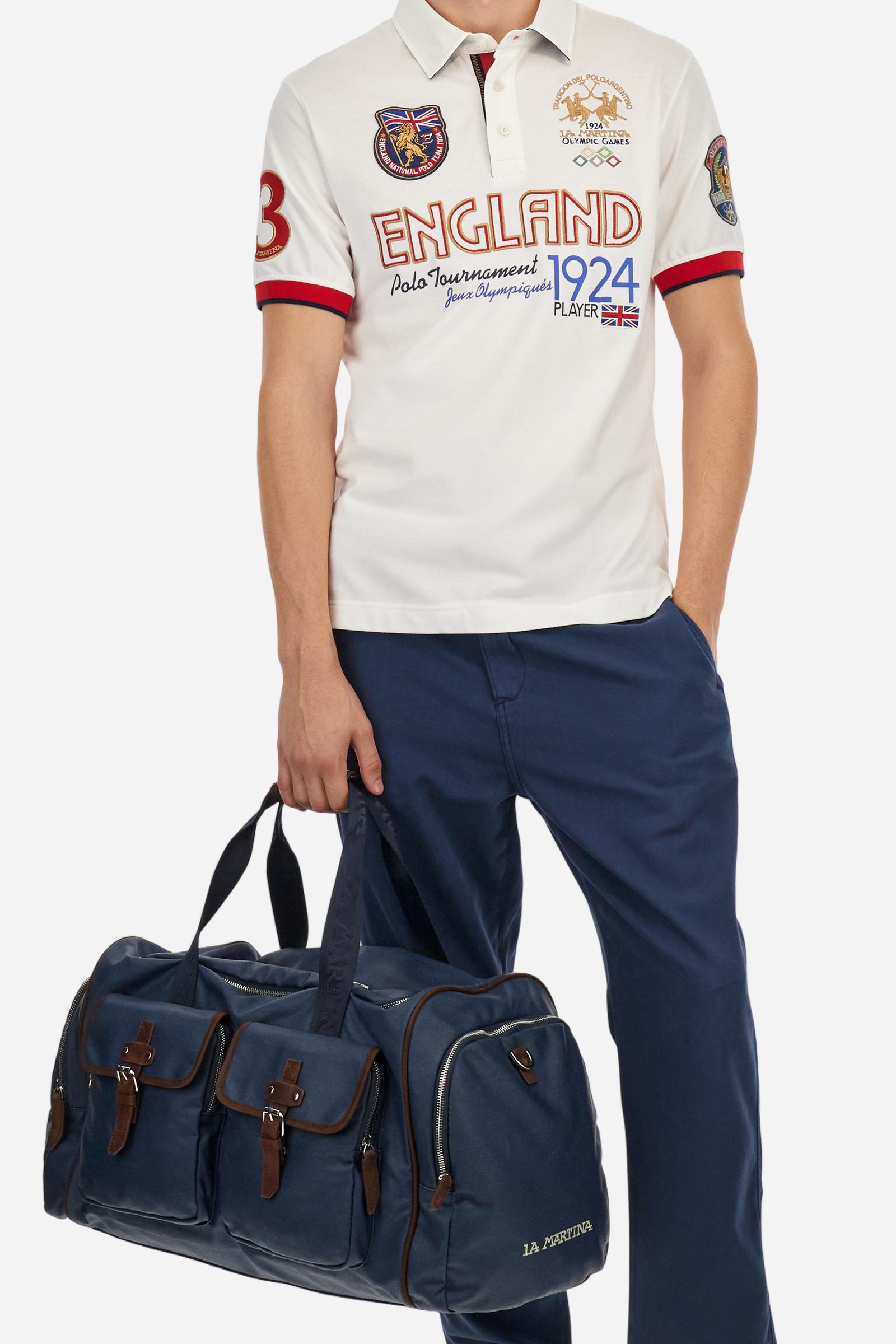 Polo shirt in piqué cotton in regular fit - Alexis