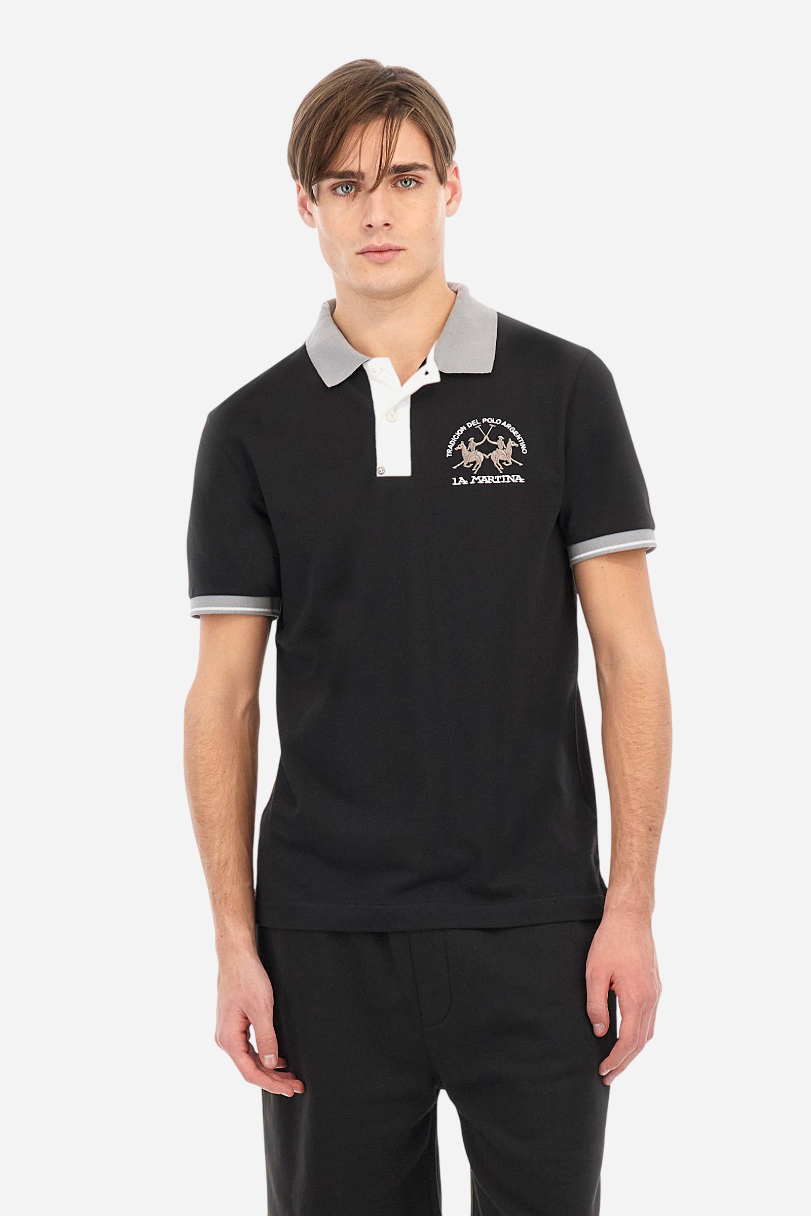 Slim fit cotton piqué polo shirt - Trixie