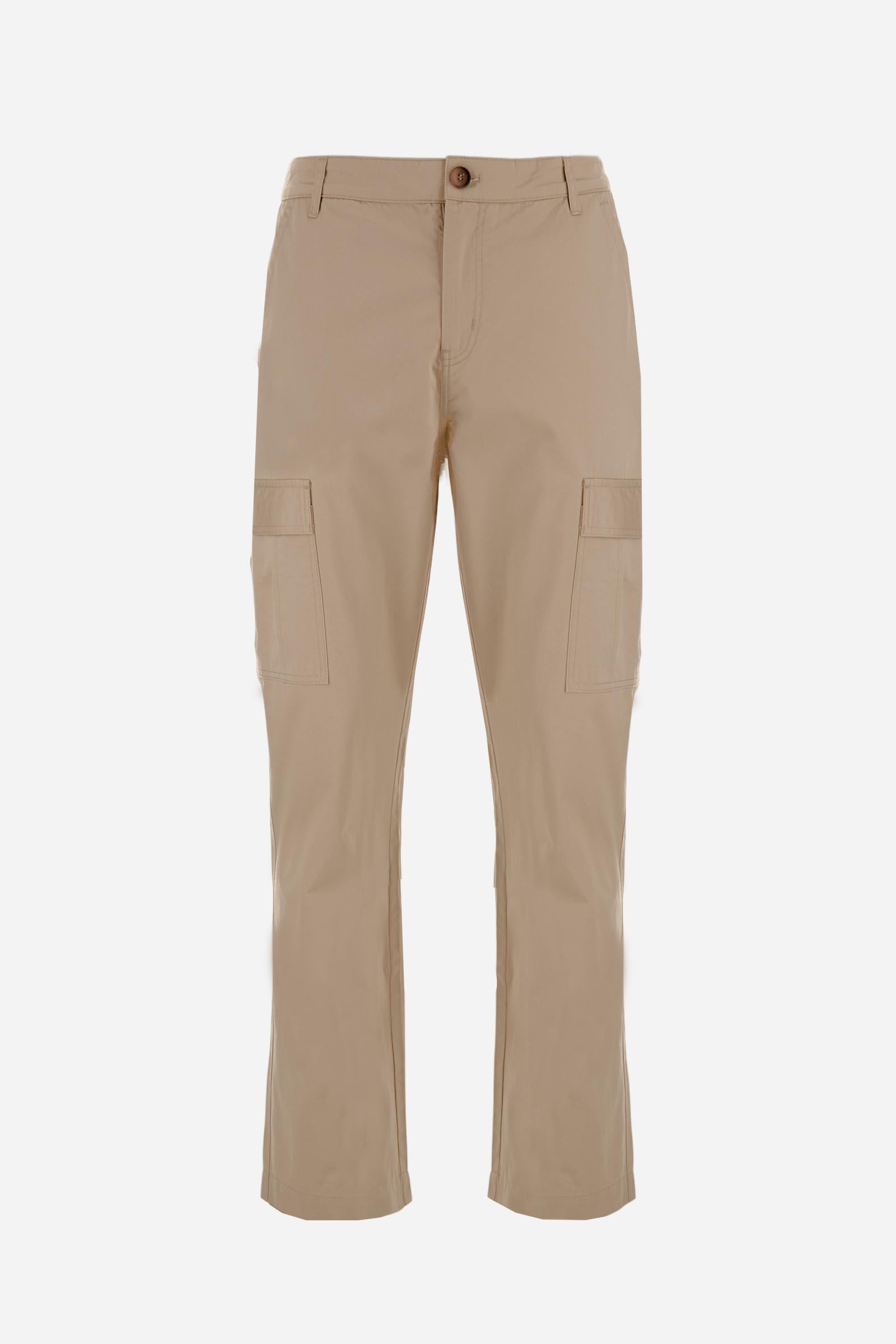 Pantaloni cargo uomo in twill Black Label Edition - Caìn