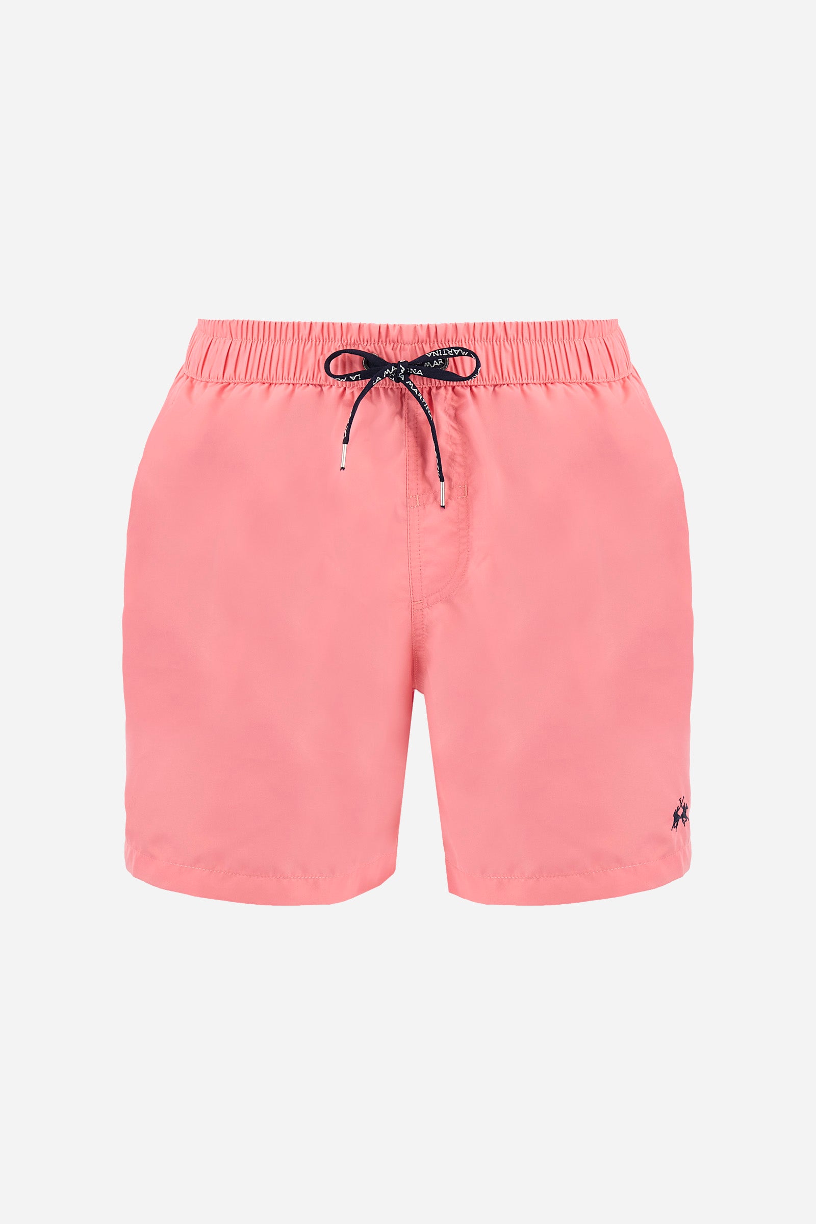 Bade-Boxershorts aus Nylon mit Logo-Stickerei - Adrien