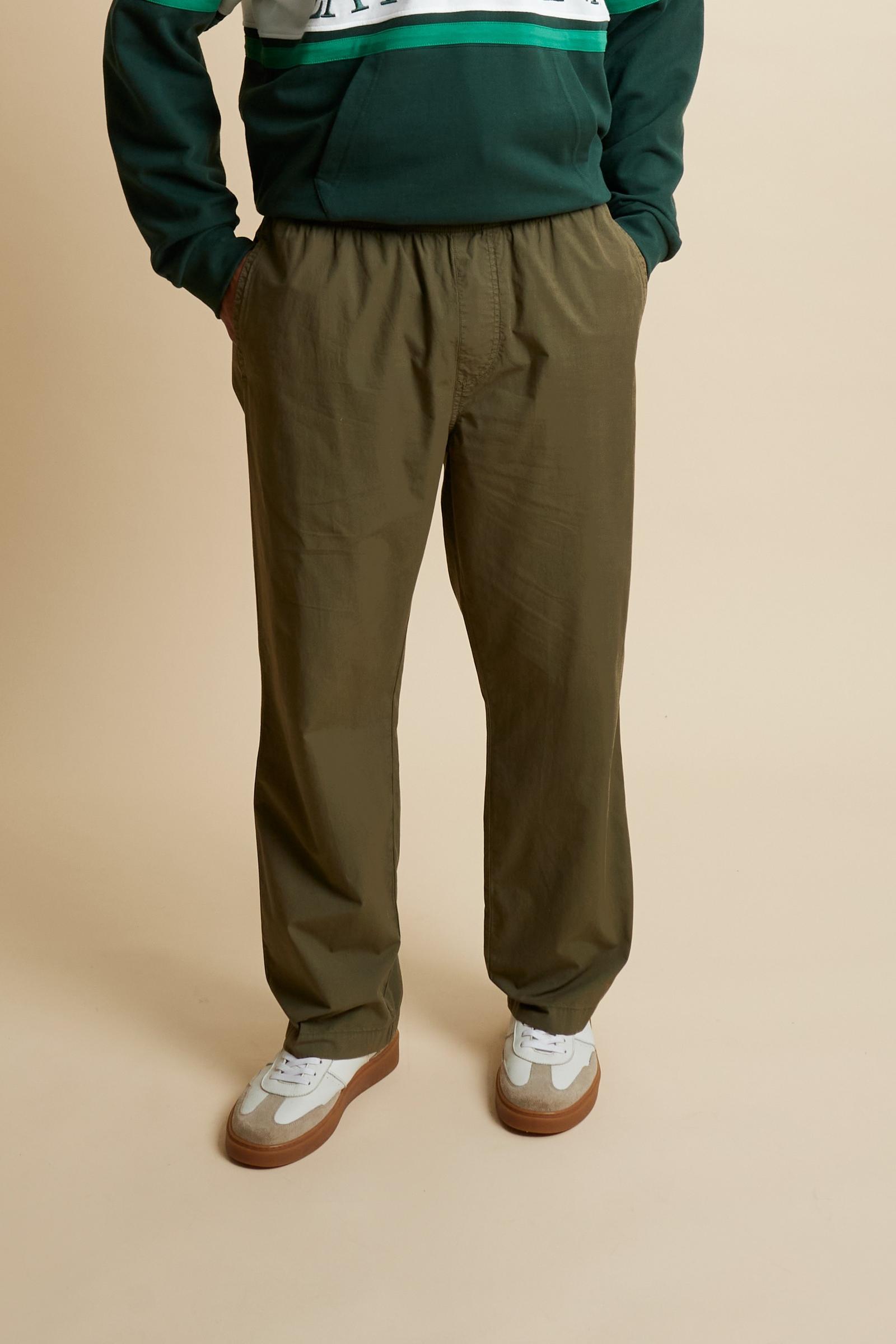 Men’s long trousers in cotton poplin lightweight and breathable – Camden