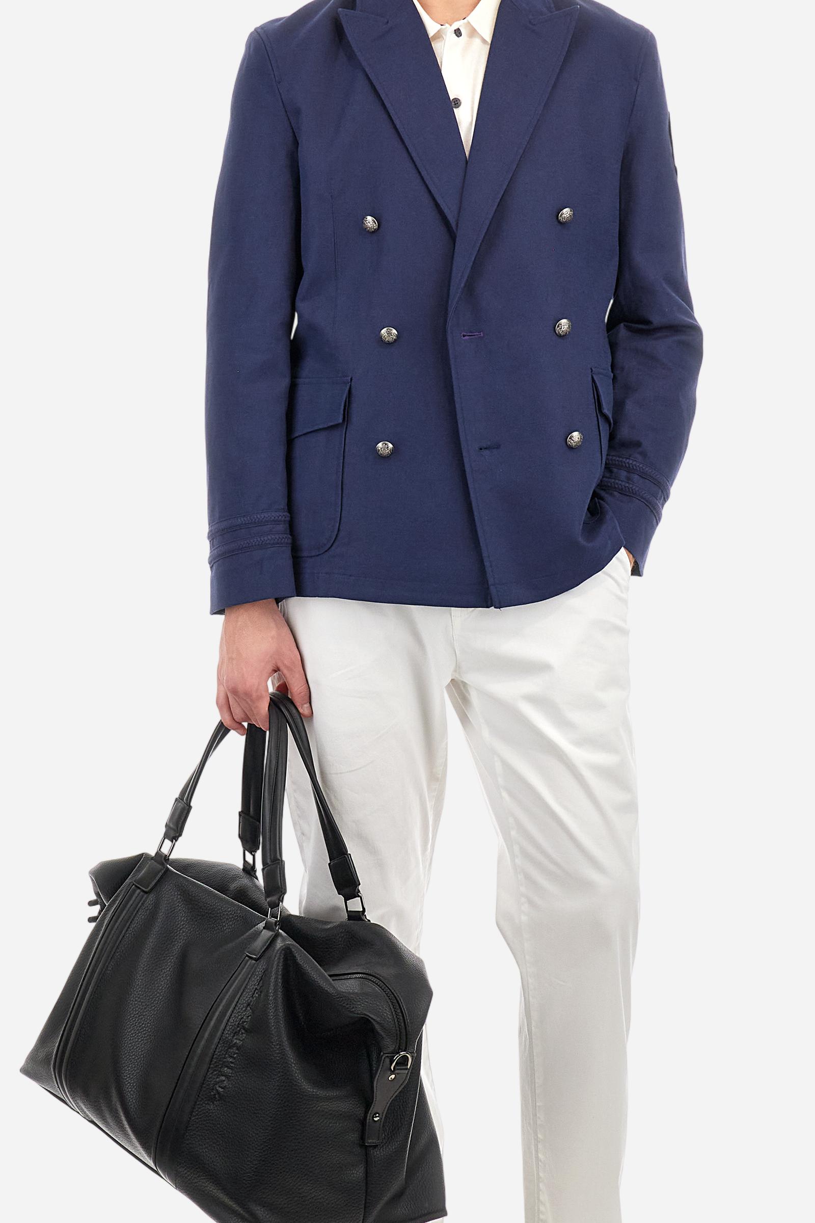 Polo shirt in tricot cotton knit in regular fit - Austin