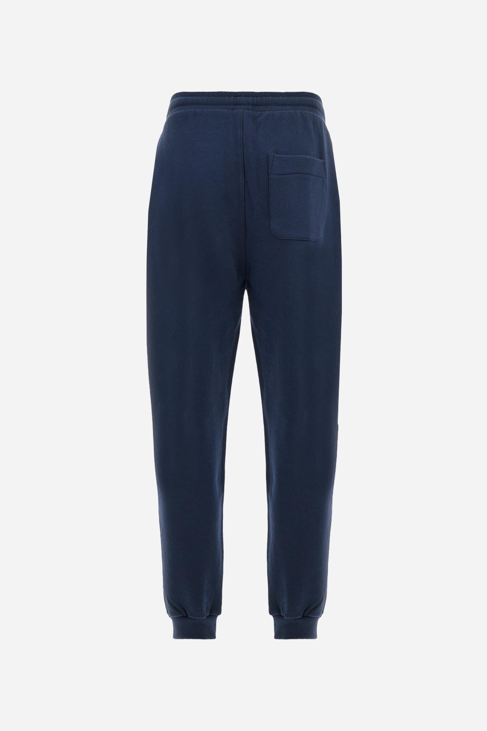Men’s jogging pants in brushed cotton - Banyell