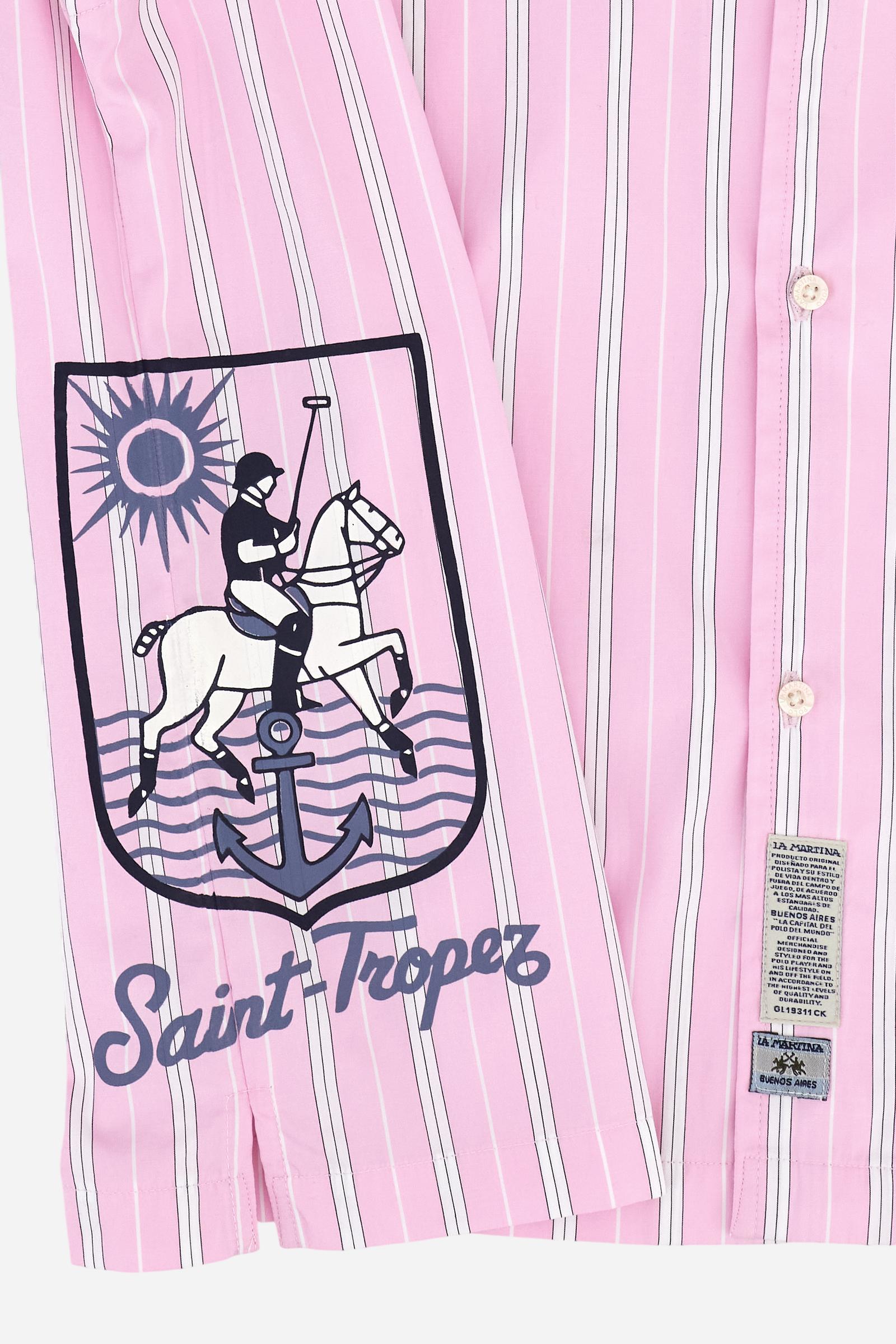 Men’s Saint Tropez bowling shirt - Clint