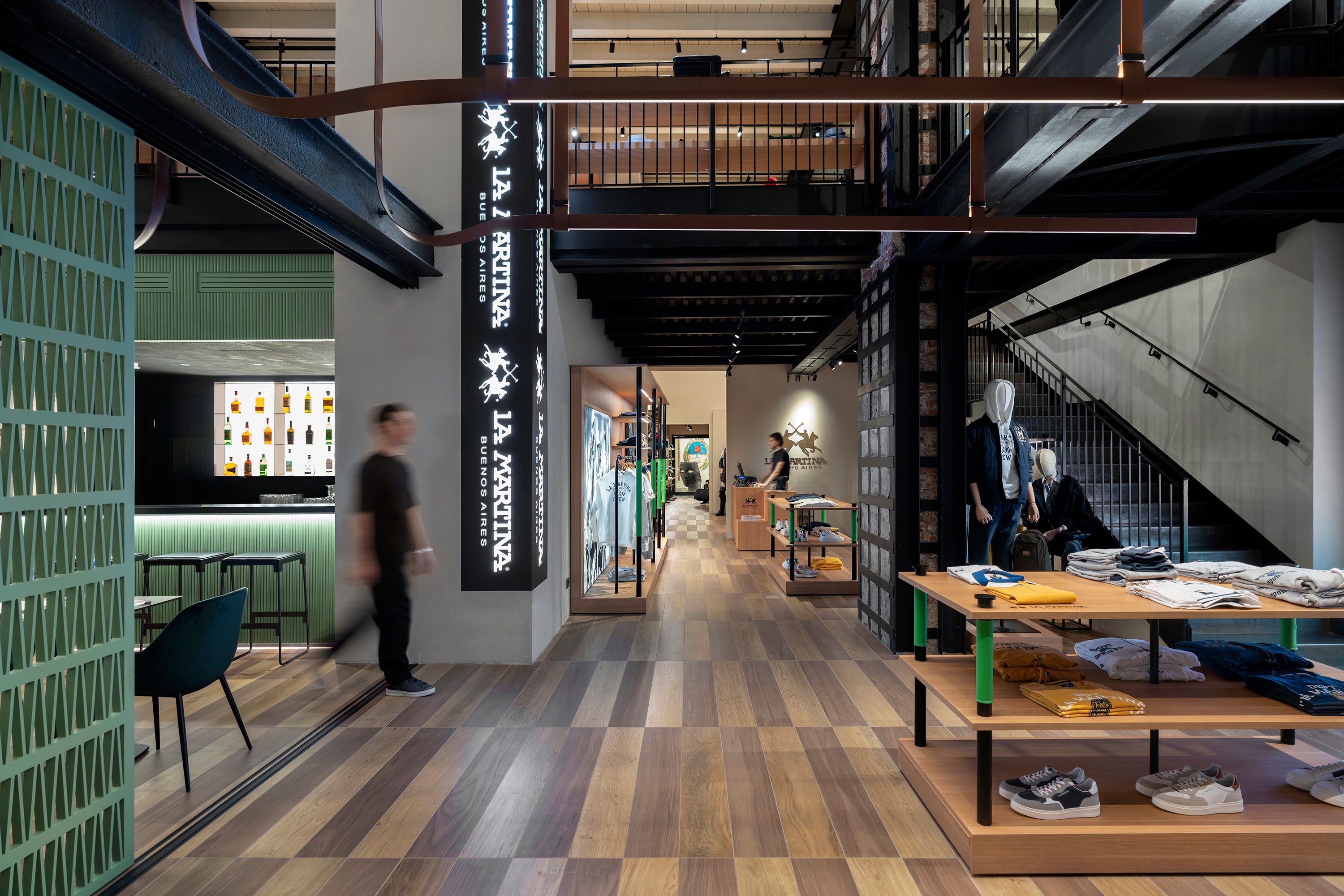 La Martina Milano Flagship Store interior