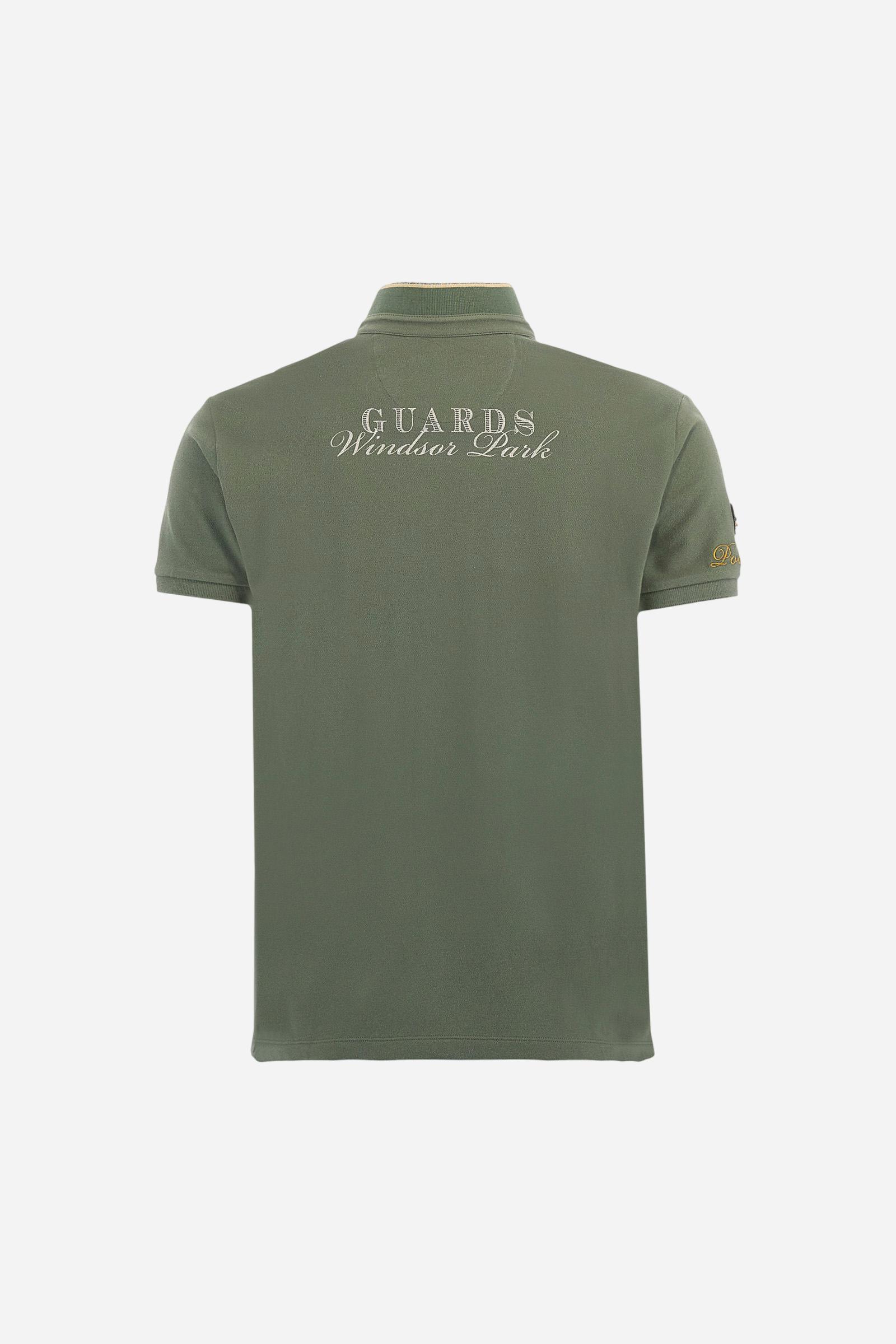 Polo coupe classique en piqué de coton extensible - Ambra