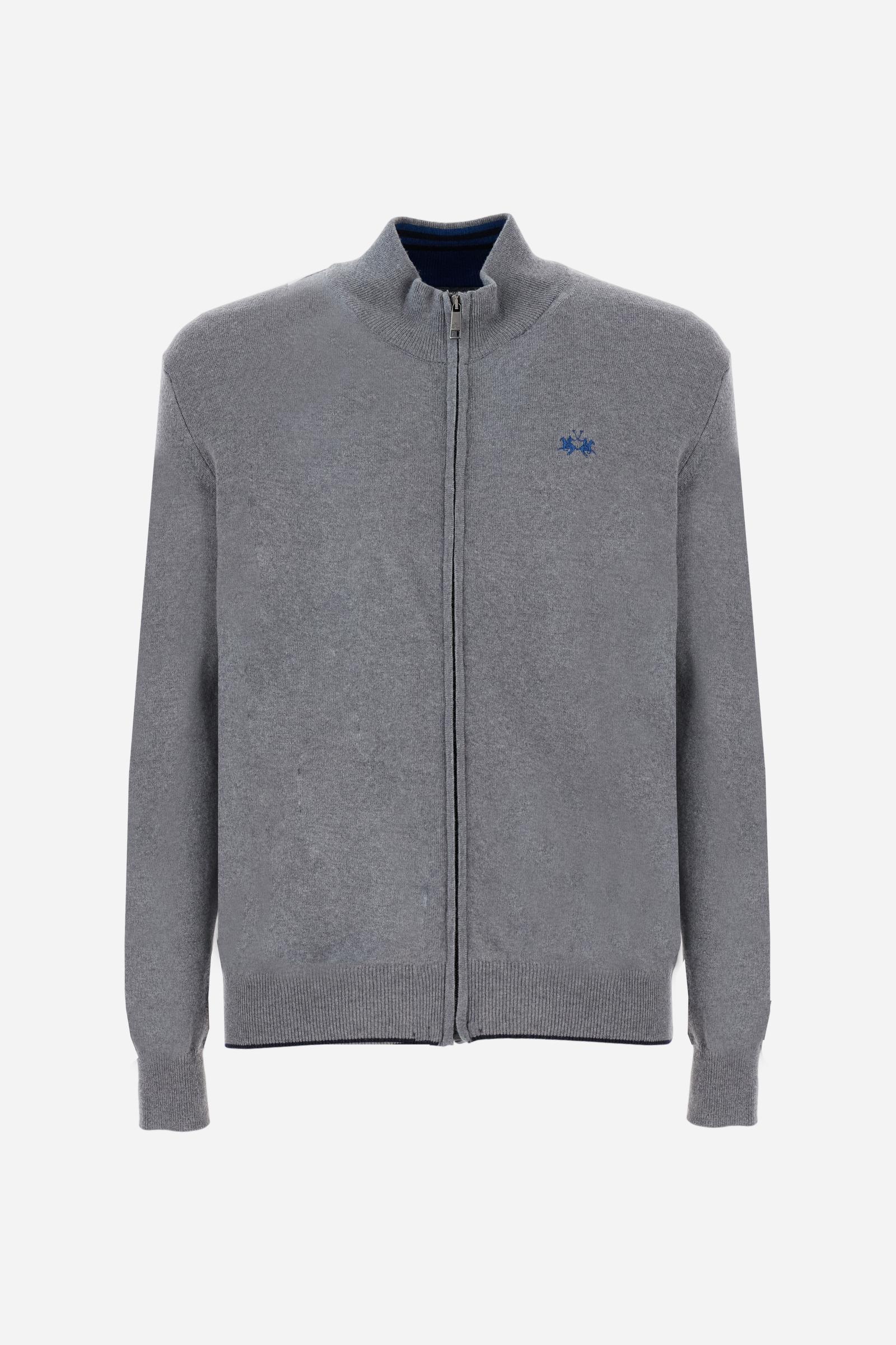 Men’s wool zip sweater - Brauwin
