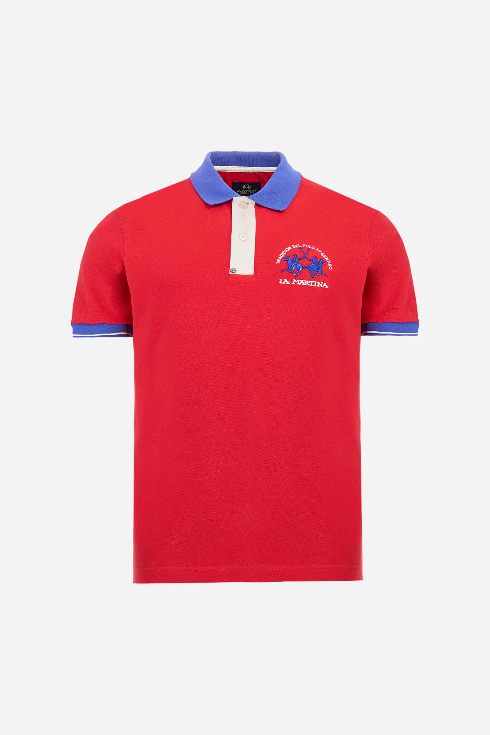 Slim fit cotton piqué polo shirt - Trixie