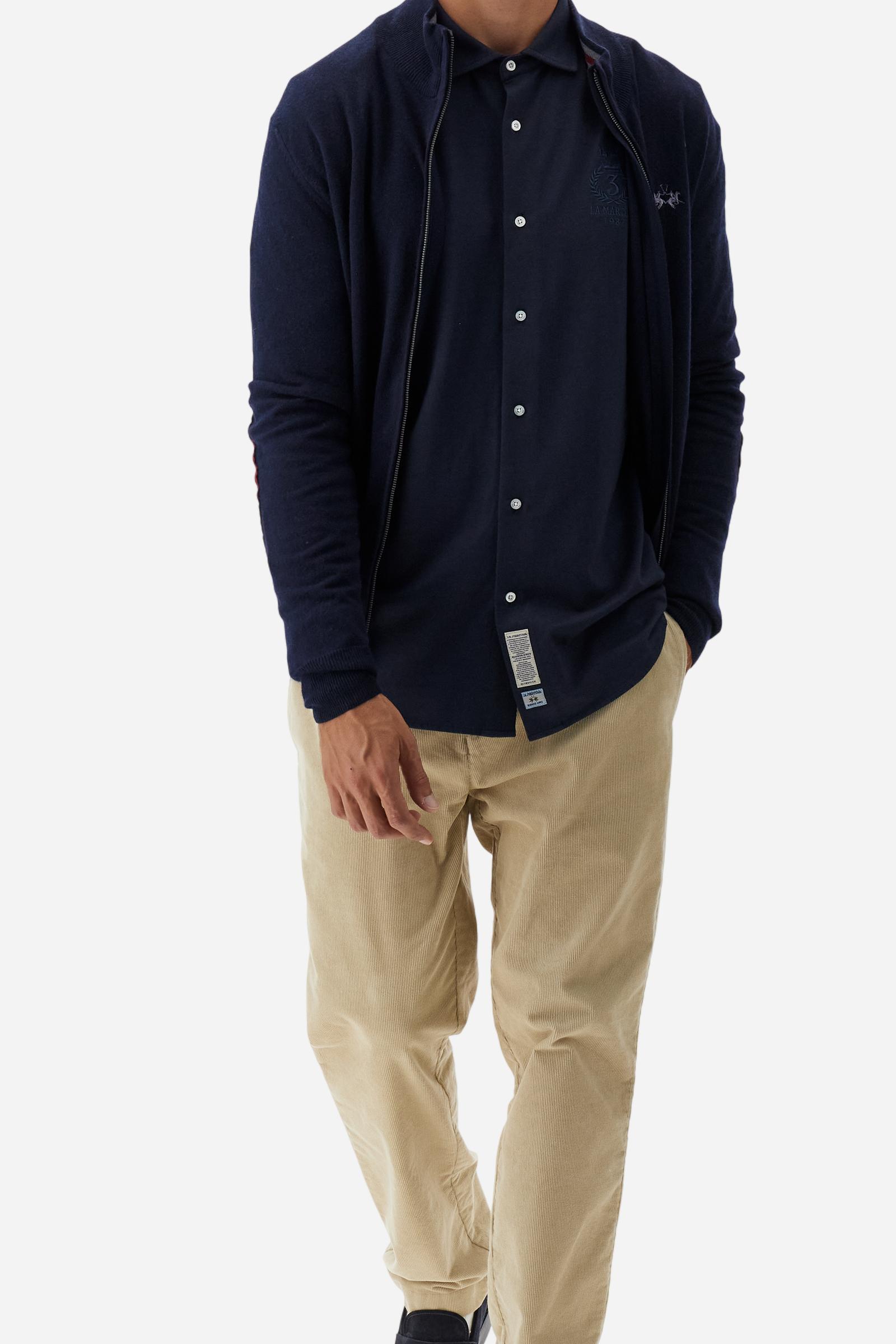 Men's regular fit Polo Club piqué shirt - Innocent