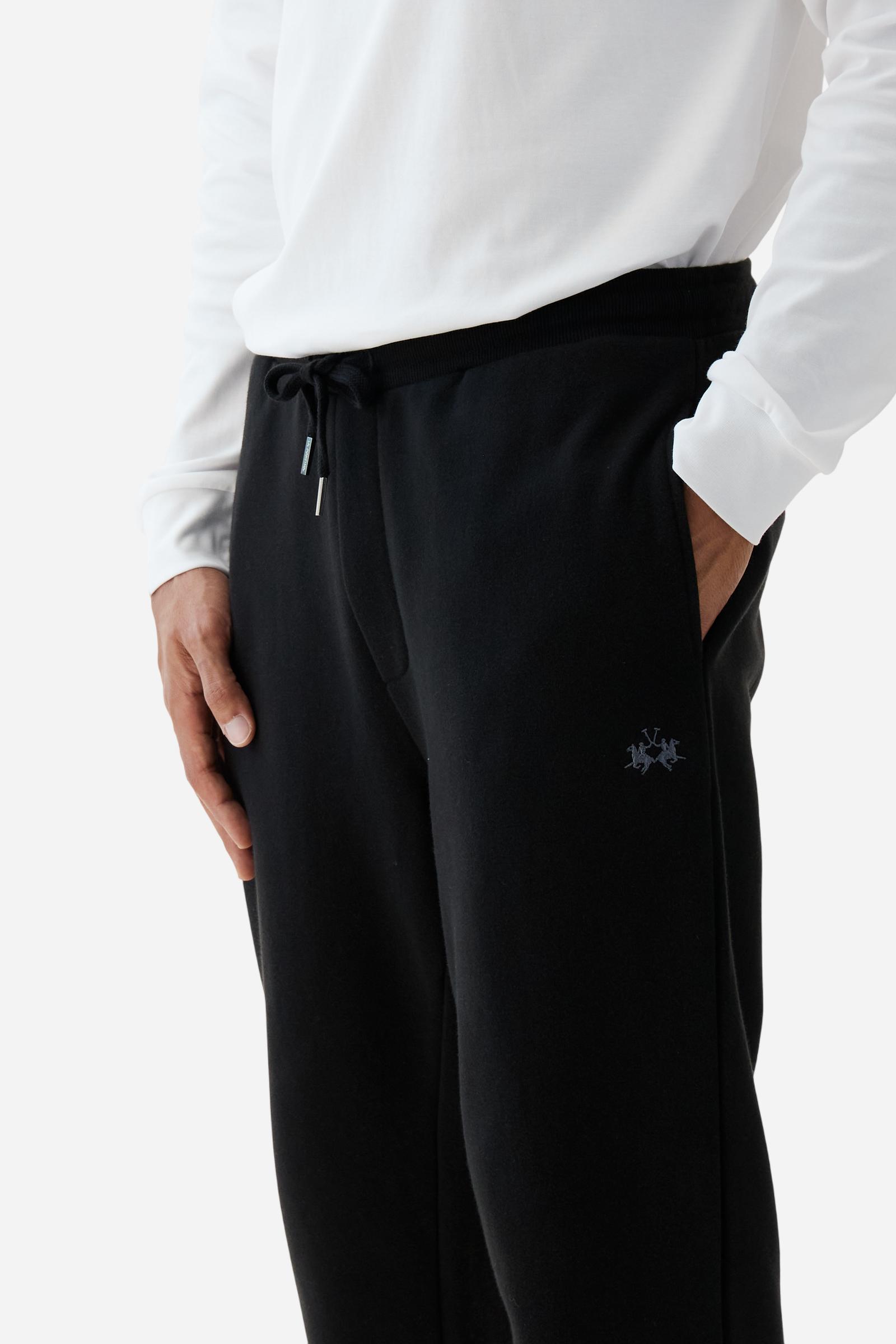 Men’s jogging pants in brushed cotton - Banyell
