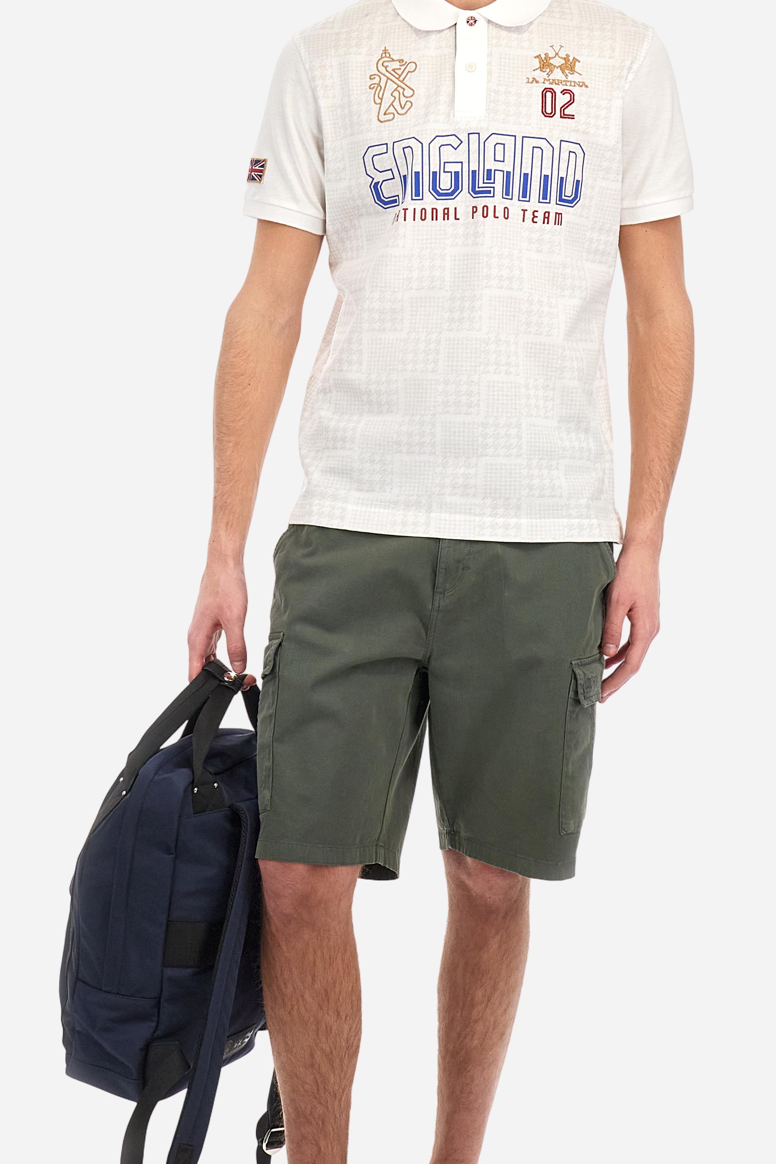 Regular-fit cotton polo shirt - Adon