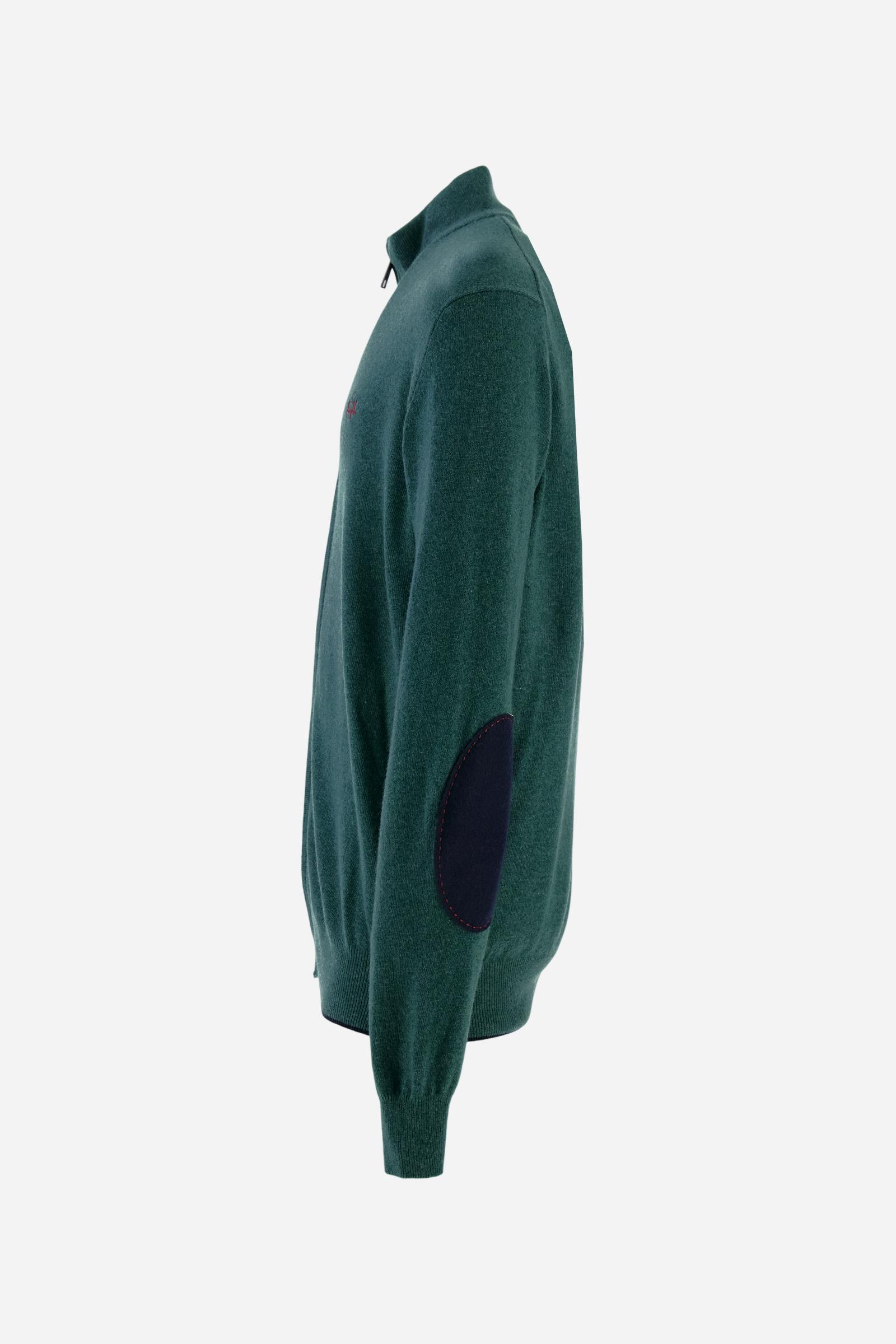 Jersey hombre lana con cremallera - Brauwin