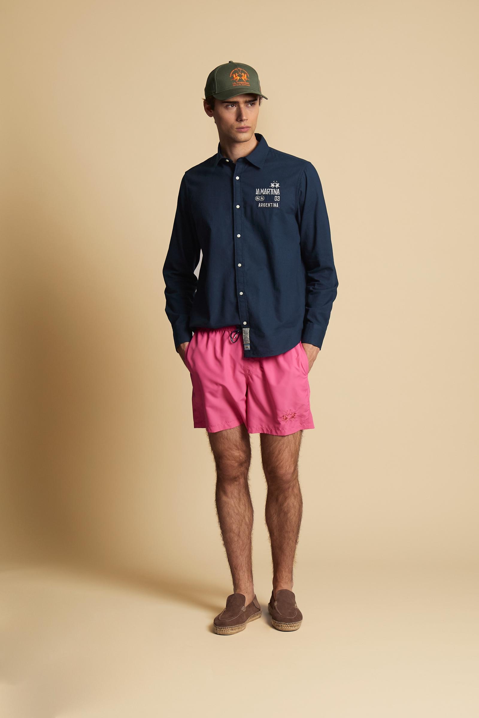 Men’s solid nylon swim shorts - Chuck