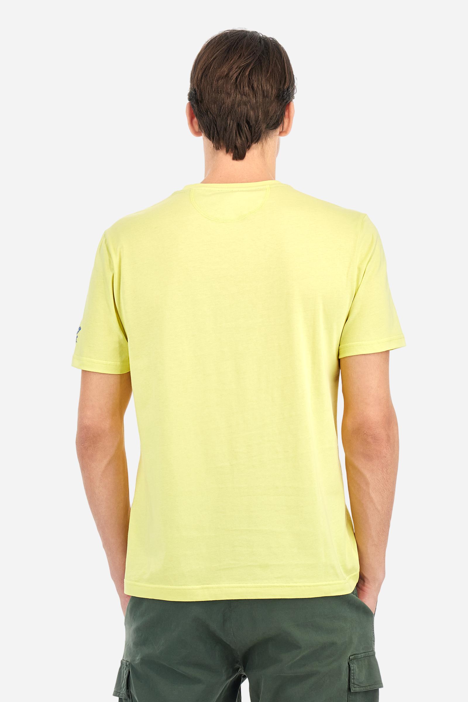 T-Shirt aus Baumwolljersey in normaler Passform – Amor